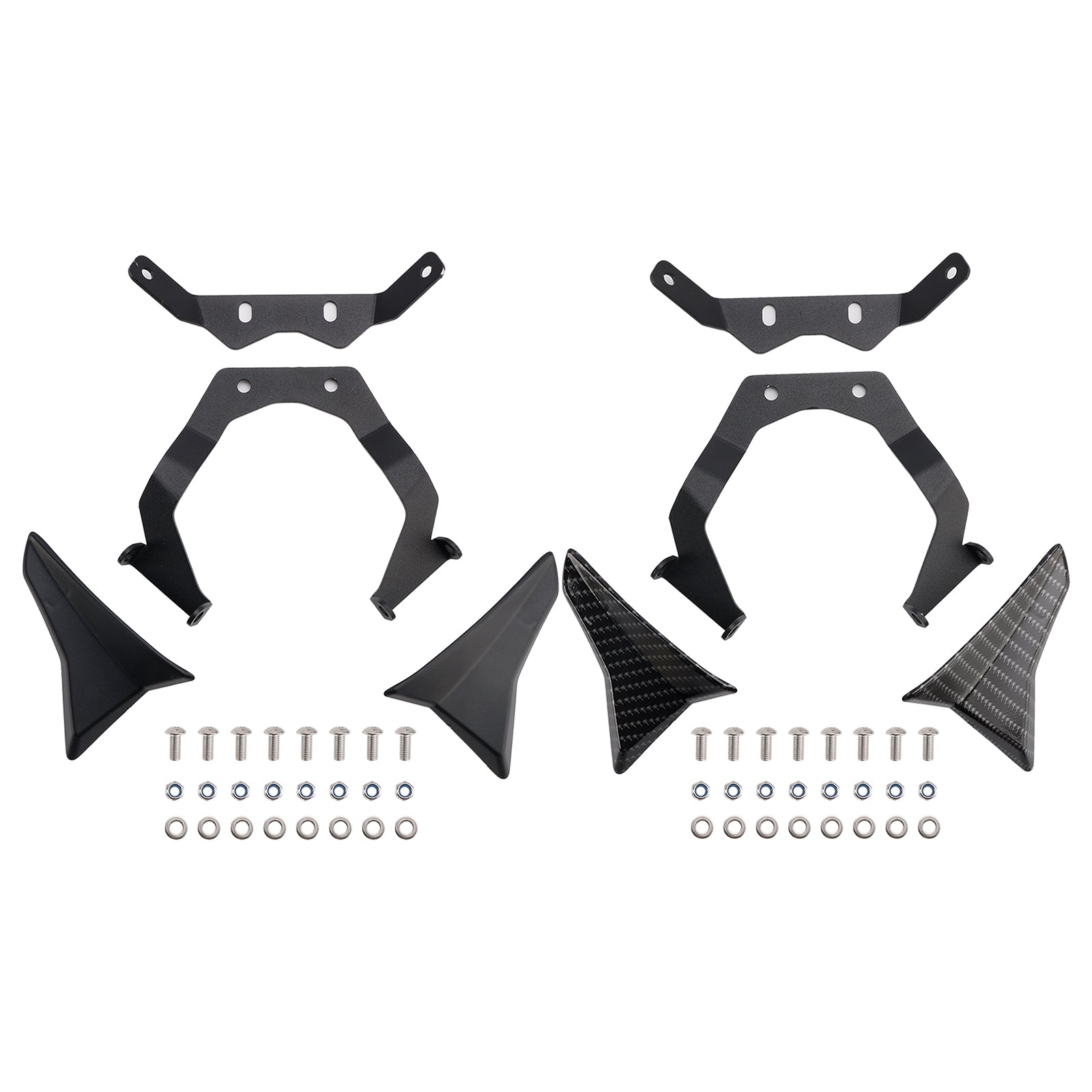 2023-2024 Honda CB750 Hornet Extensión de pico delantero Nariz Ala inferior