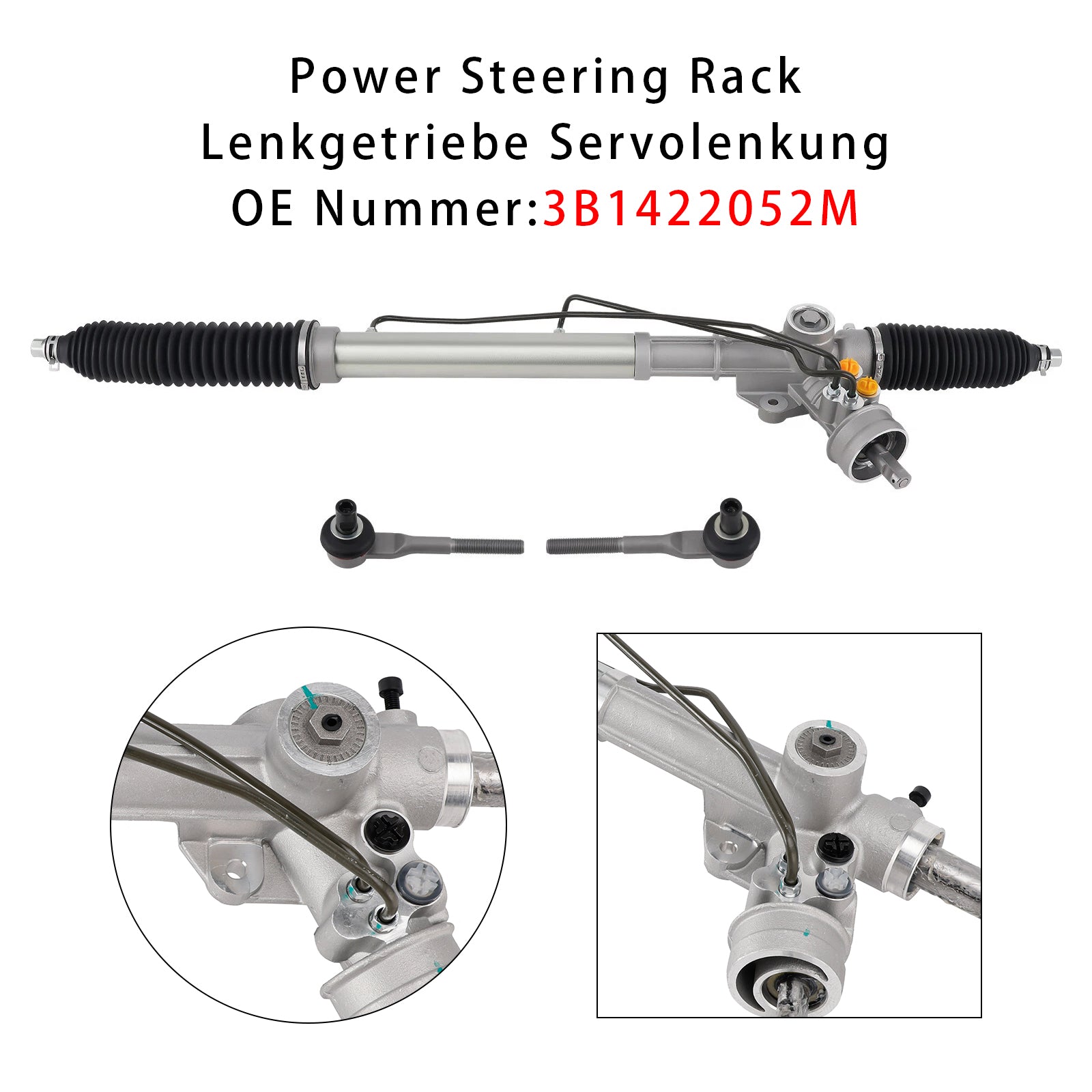 1996-2005 VW Passat Variant 1.6 2.0 Power Steering Rack 3B1422052M