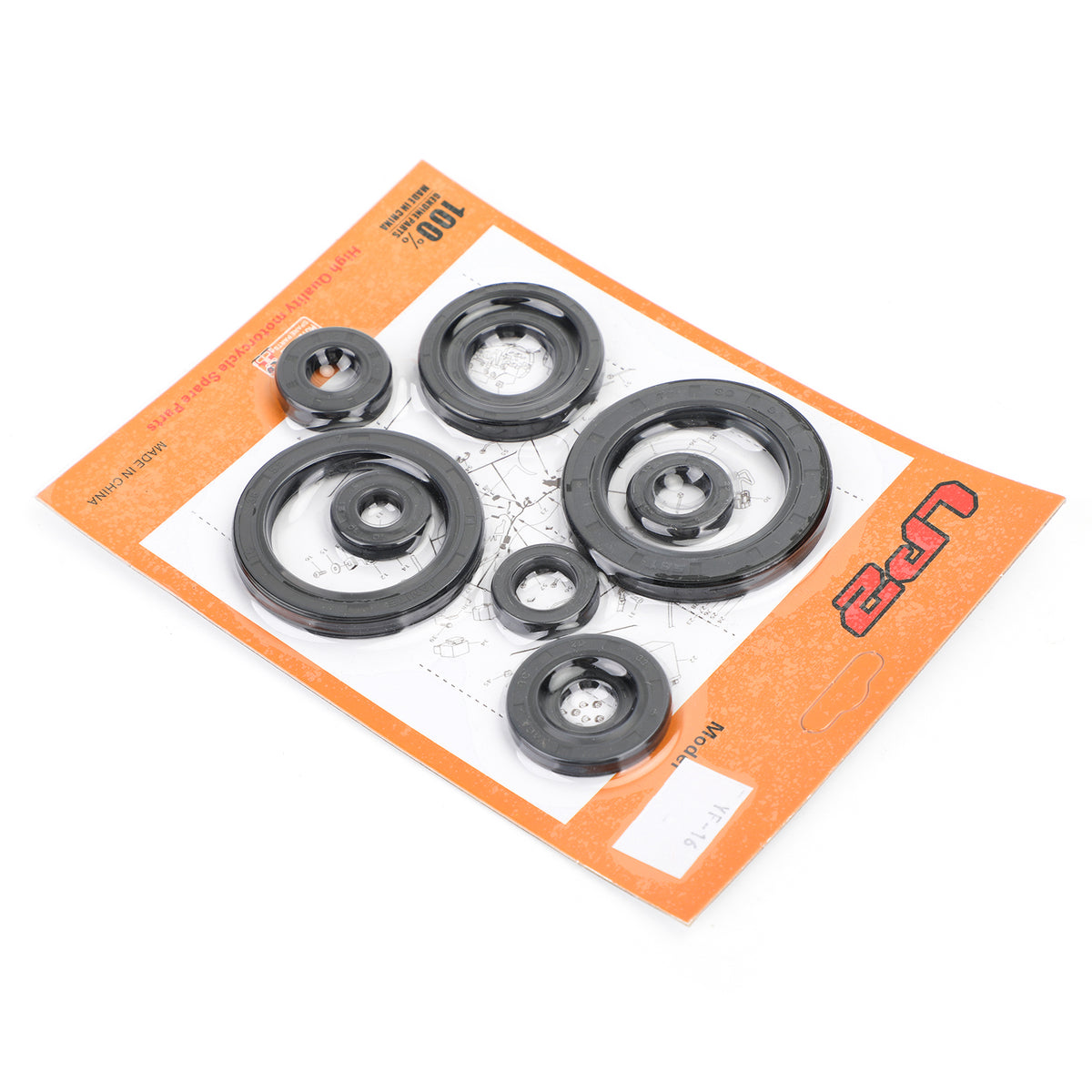 2007-2008 Honda CRF450R Engine Oil Seal Set 10pcs Seals Generic