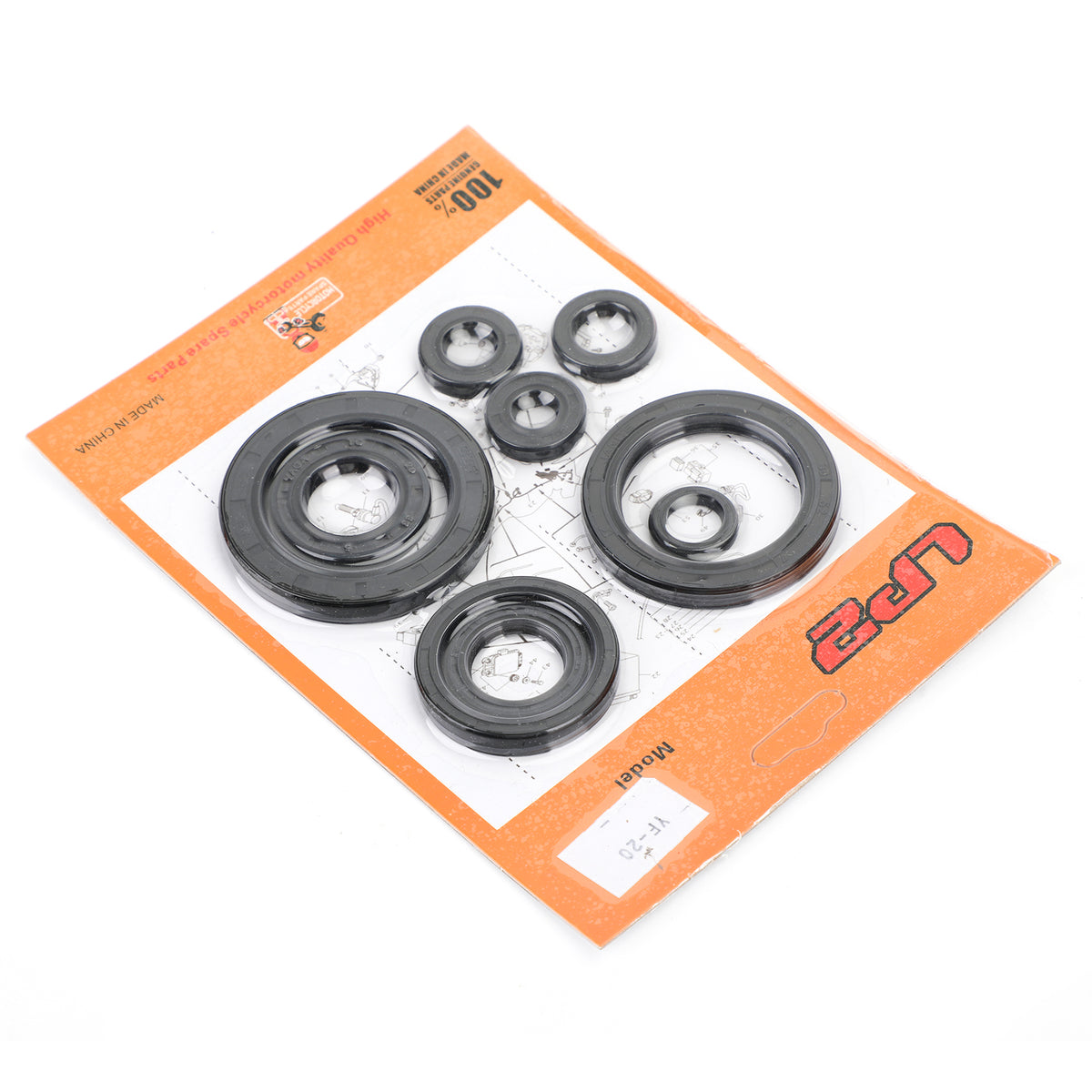 2005-2009 2012-2017 Honda CRF450X 9pcs Engine Oil Seal Kit Set Generic