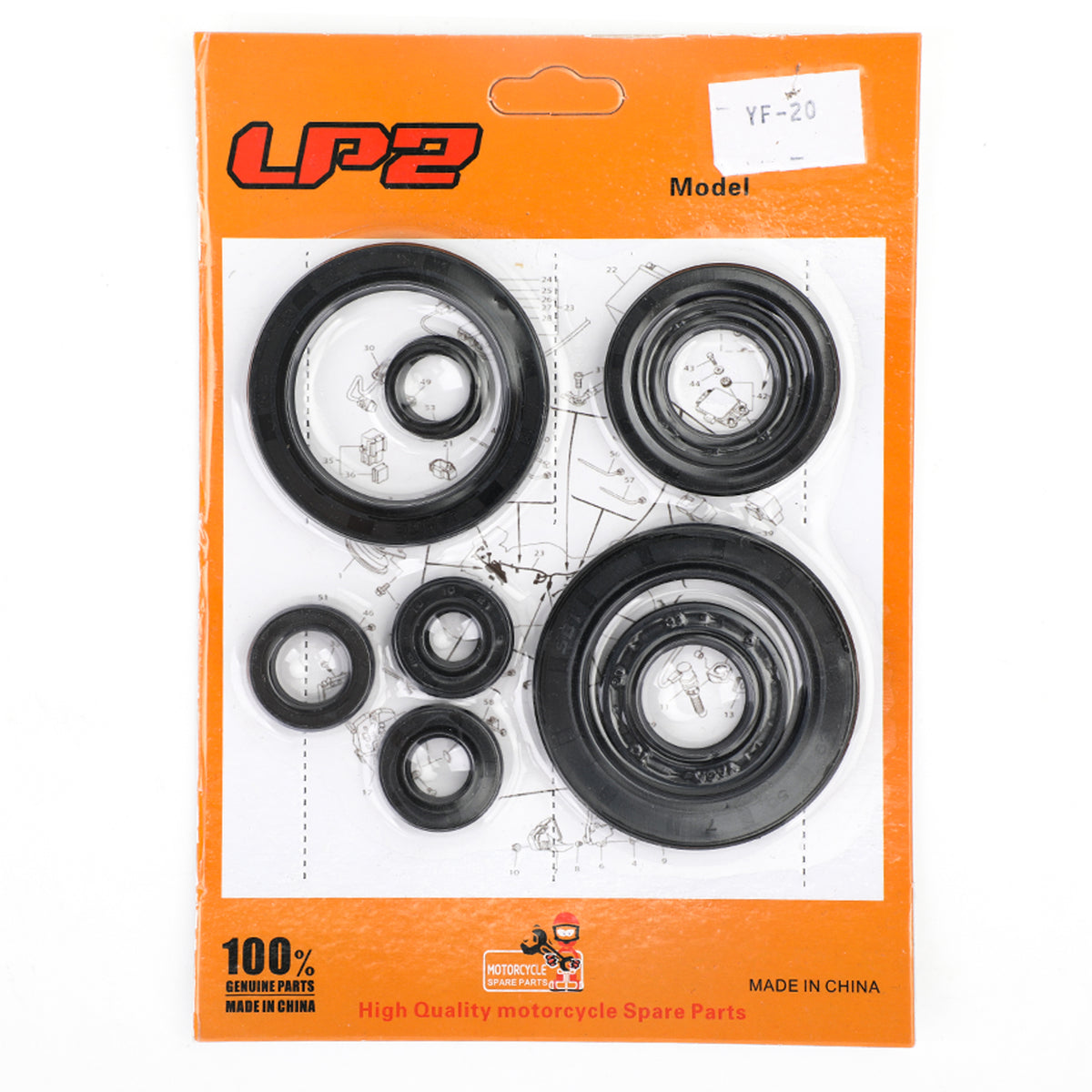 2005-2009 2012-2017 Honda CRF450X 9pcs Engine Oil Seal Kit Set Generic