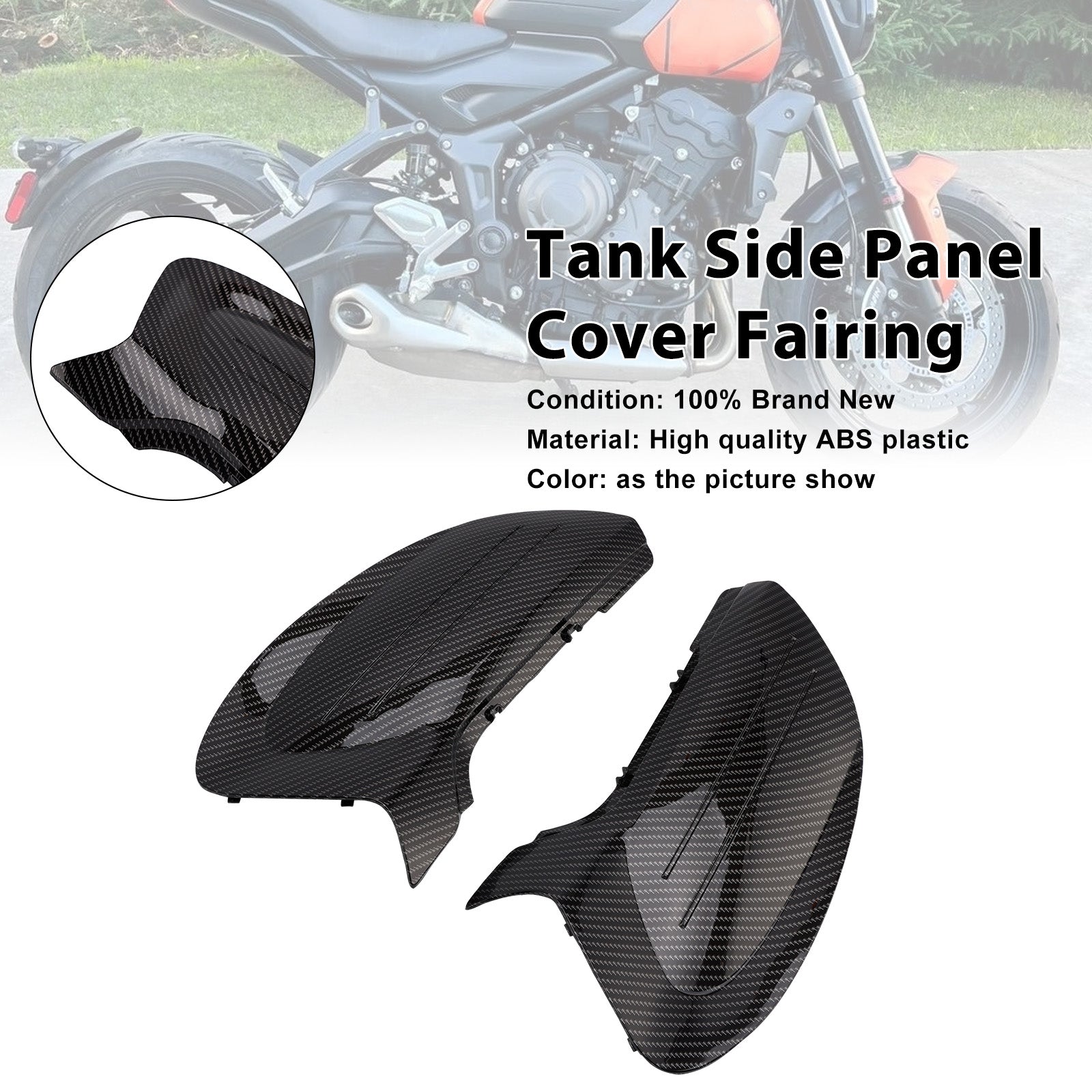 Tank Side Cover Panel Fairing For Trident 660 2022-2025