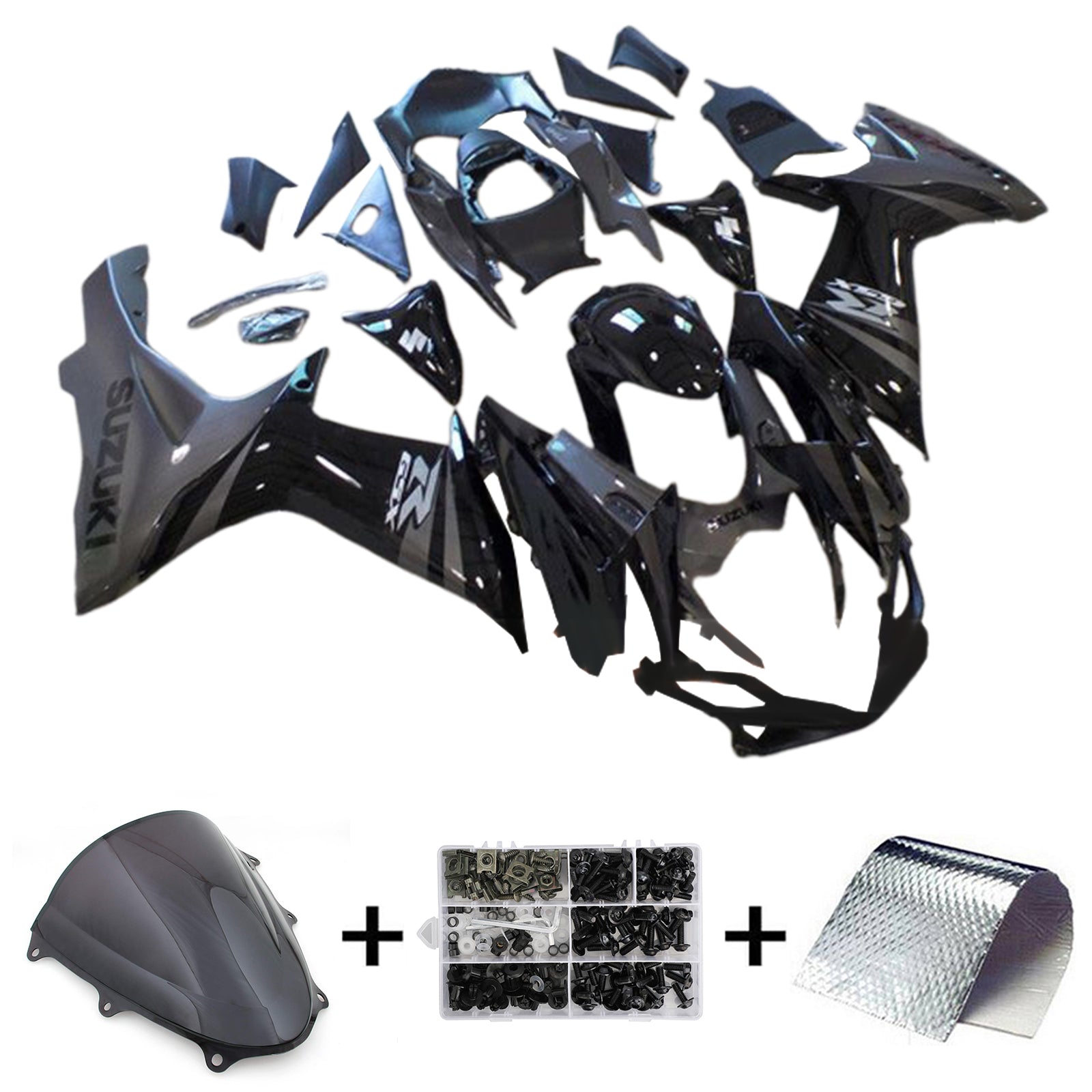 2011-2024 Suzuki GSXR 600/750 K11 Amotopart Injection Fairing Kit Bodywork Plastic ABS #101