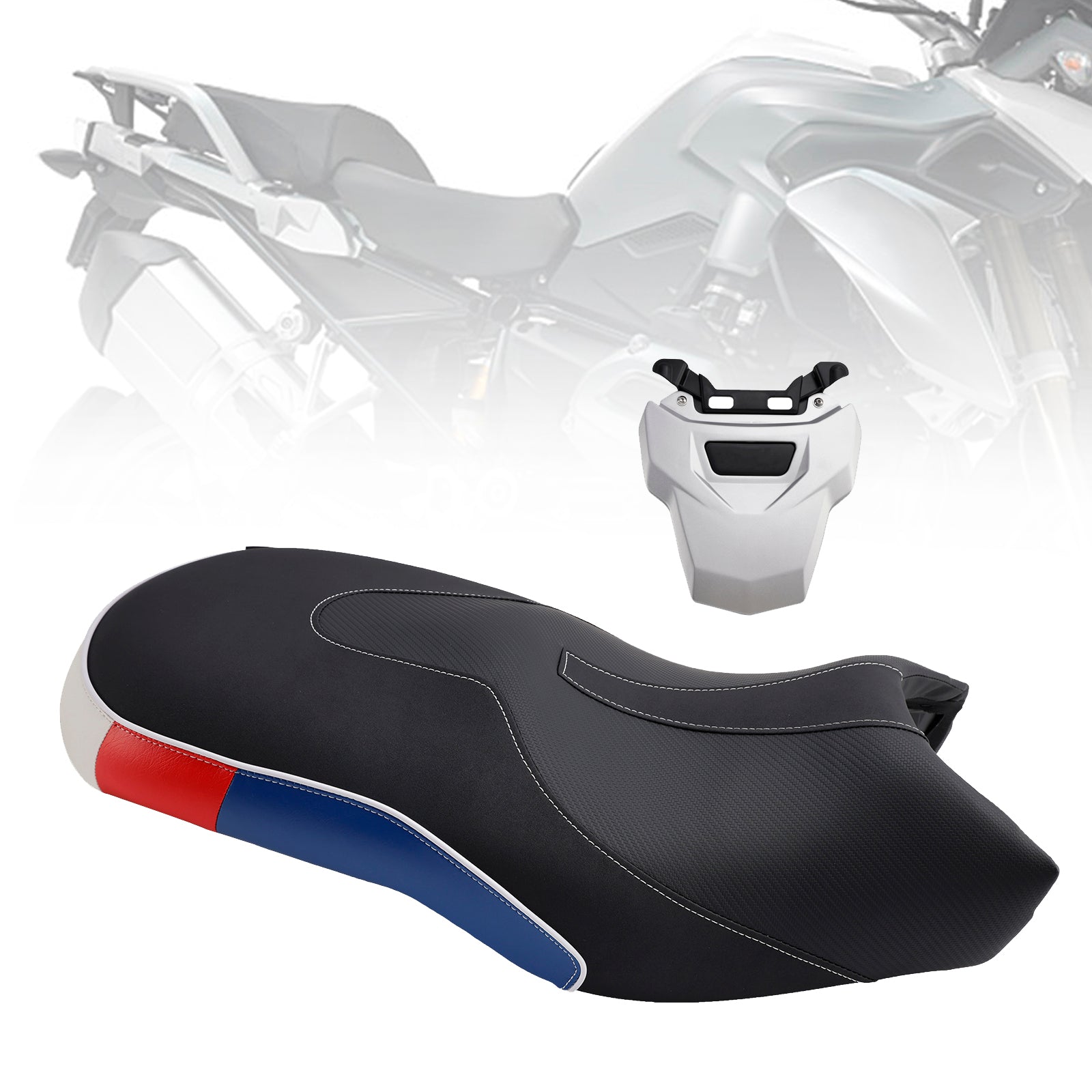 Byt ut bakre förarens passagerarsäte blått för BMW R1200GS 13-18 R1250GS