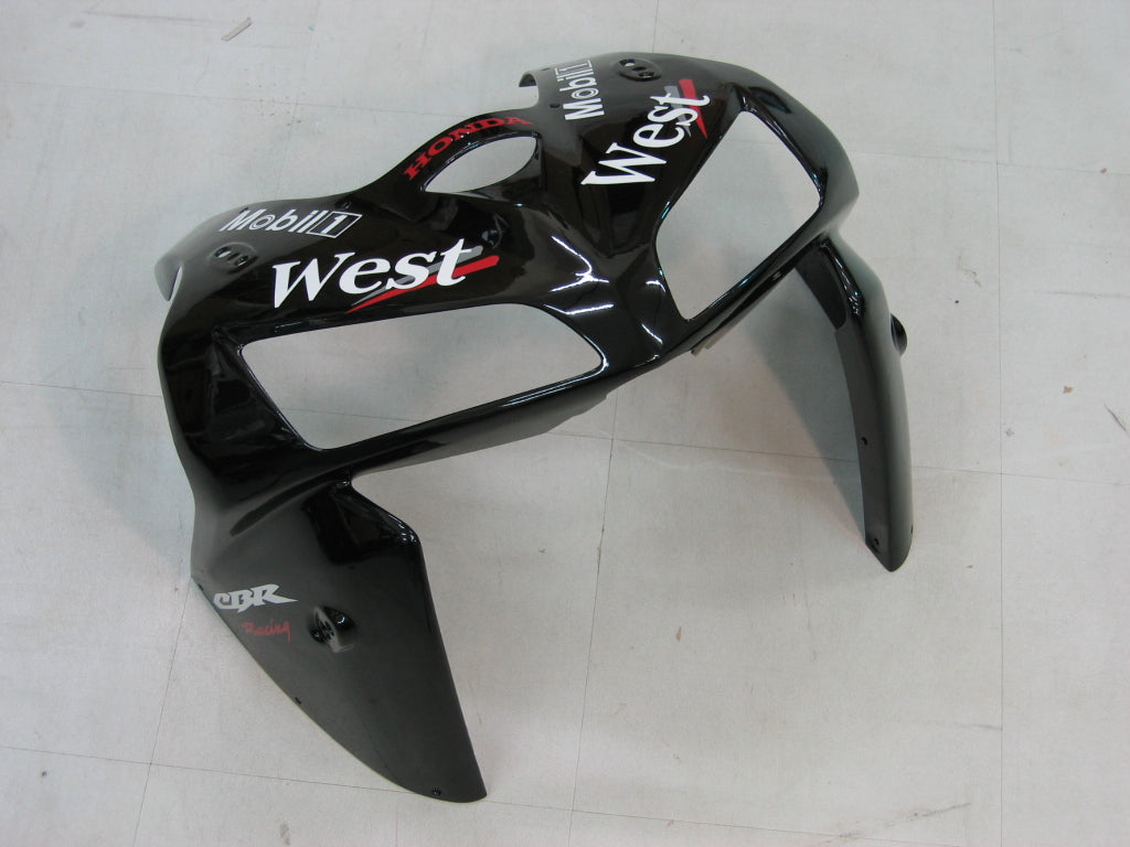 2005-2006 Honda CBR 600 RR Black West Racing Carénages Générique