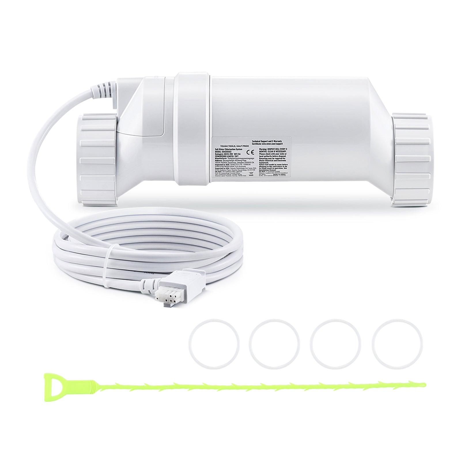 Saltklorgenerator 20Cell-15/89420001 40.000 liter for svømmebasseng