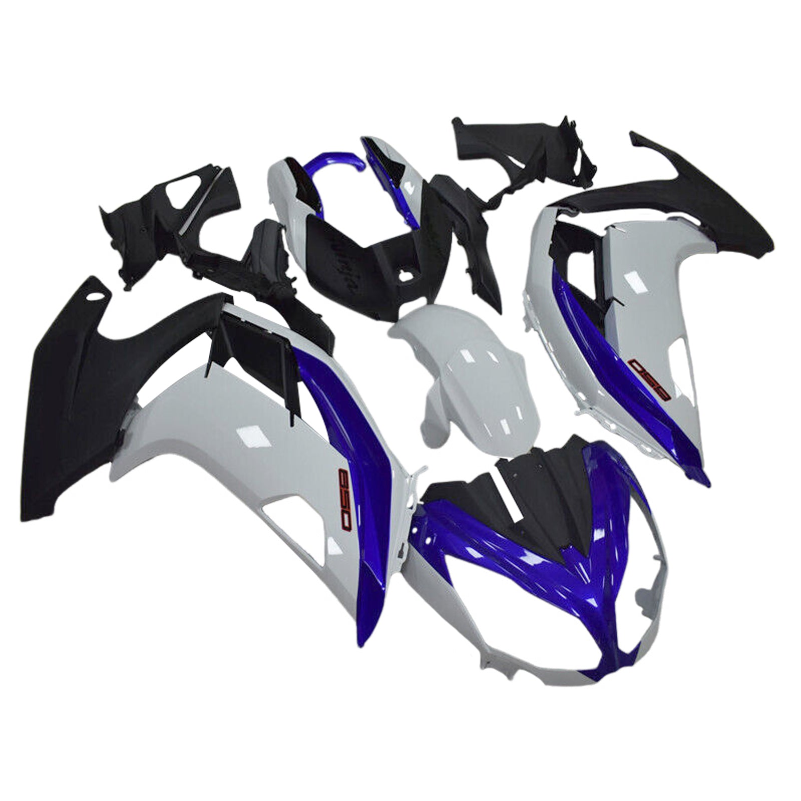 2012-2016 Kawasaki ER6F/Ninja650 Injection Fairing Kit Bodywork Plastic ABS