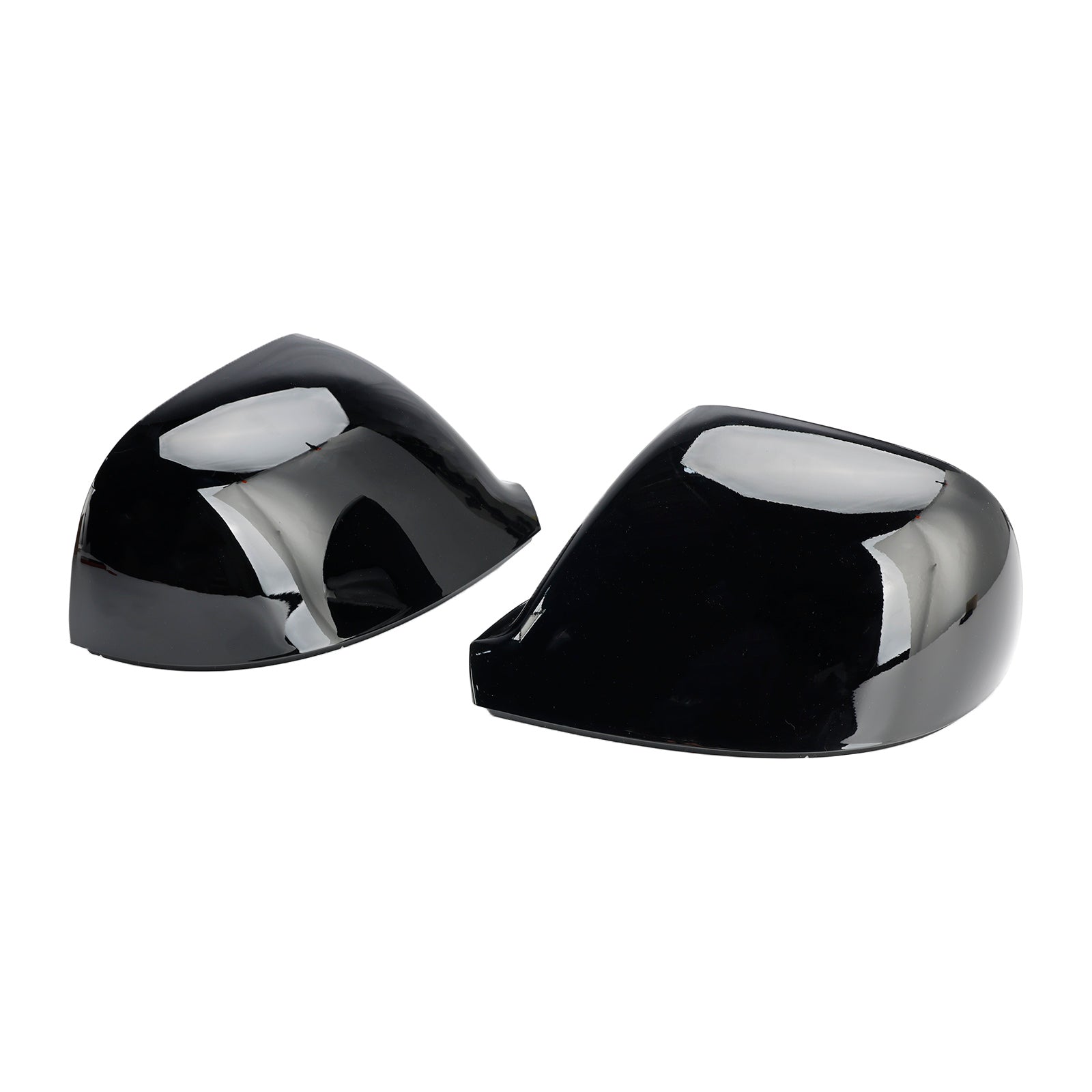 2010-2015 VW T5 Transporter Caravelle Multivan Gloss Black Wing Door Mirror Cover Caps Left+Right