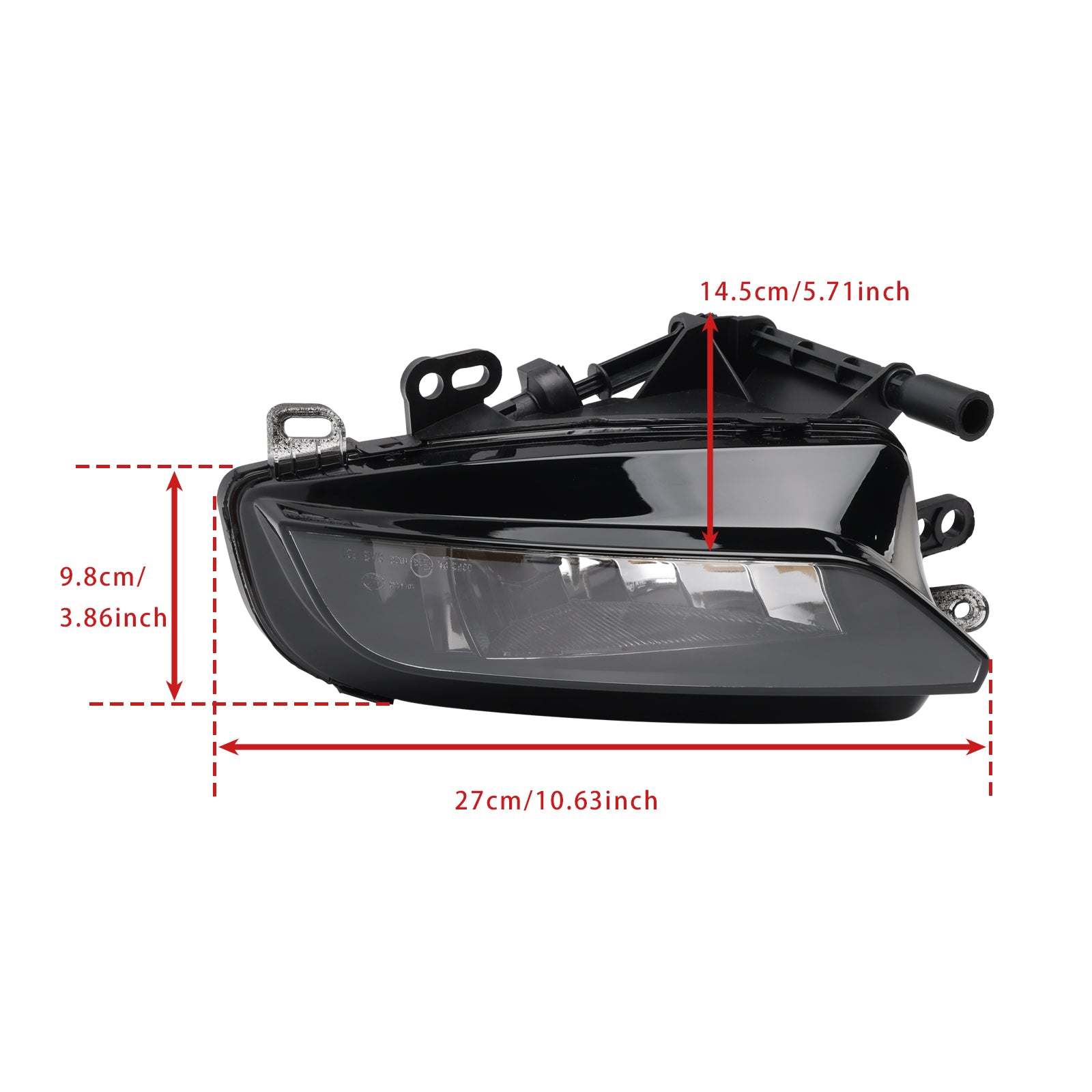 2015-2016 Audi A3 Sportback Par främre dimljuslampor med glödlampor 8V0941700C