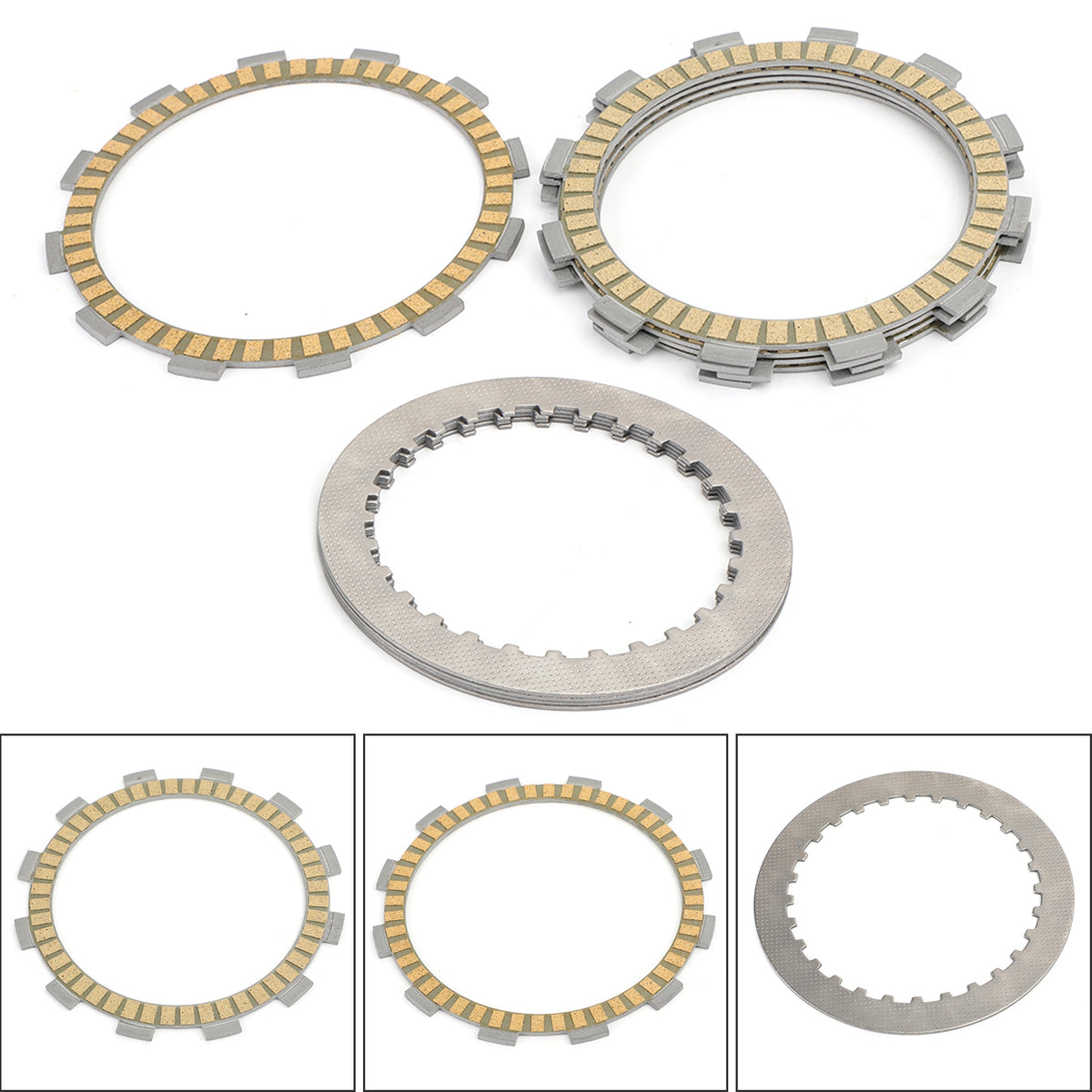 1992-2017 Suzuki TU250 Clutch Kit Iron & Friction Plates 21441-37400 21442-37400 Generic
