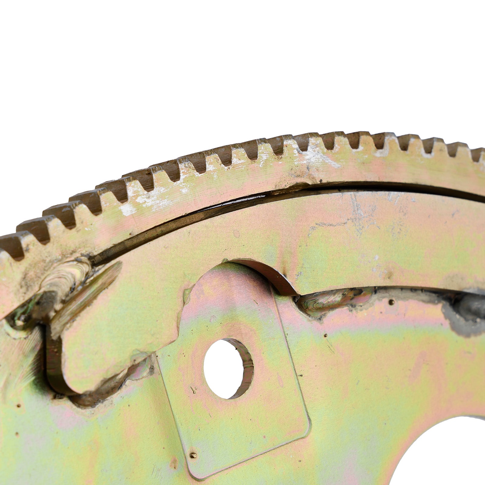 168-Teeth Steel Flexplate 1845400 Fit Chevy 454 1970-1990 White Zinc External