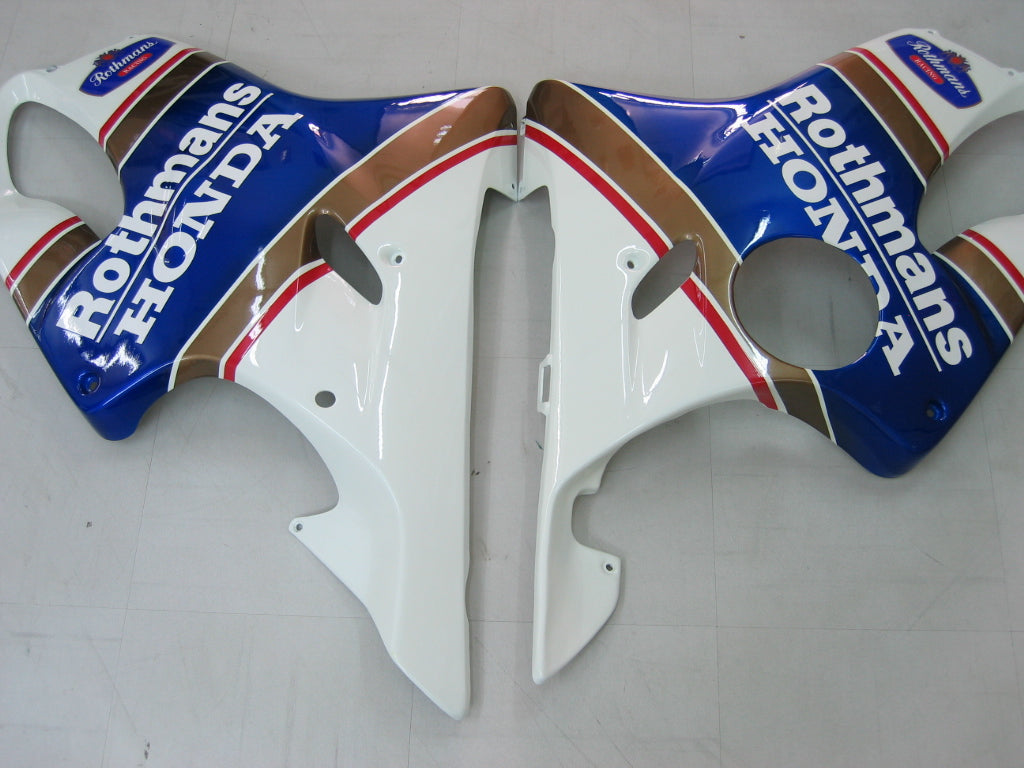 2001-2003 Honda CBR 600 F4i Blanc Rothmans Honda Racing Carénages Générique