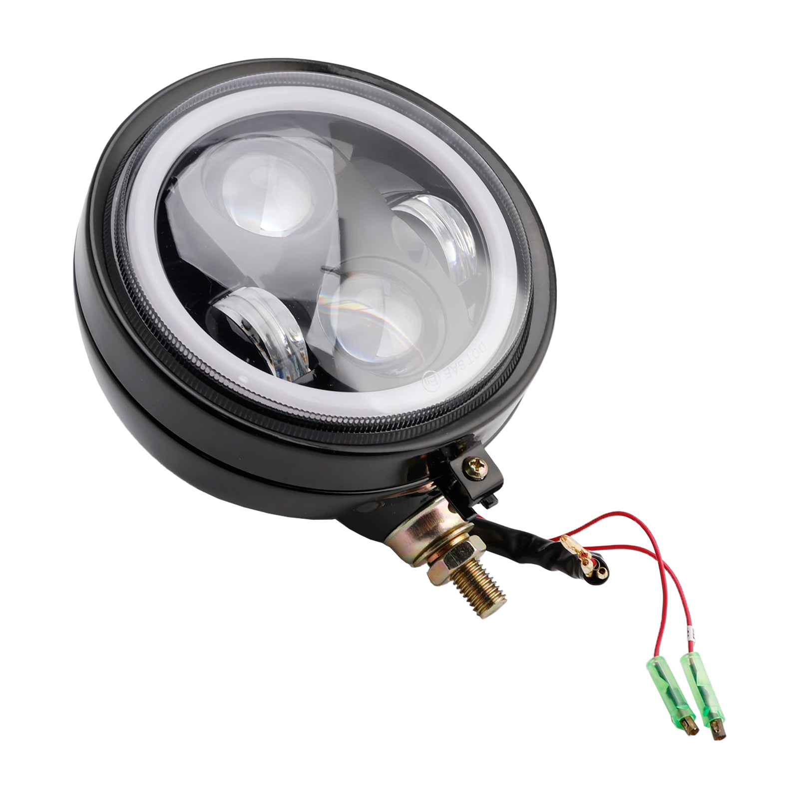 5.75" Univerzálny reflektor so 4 žiarovkami vhodný pre motocykel