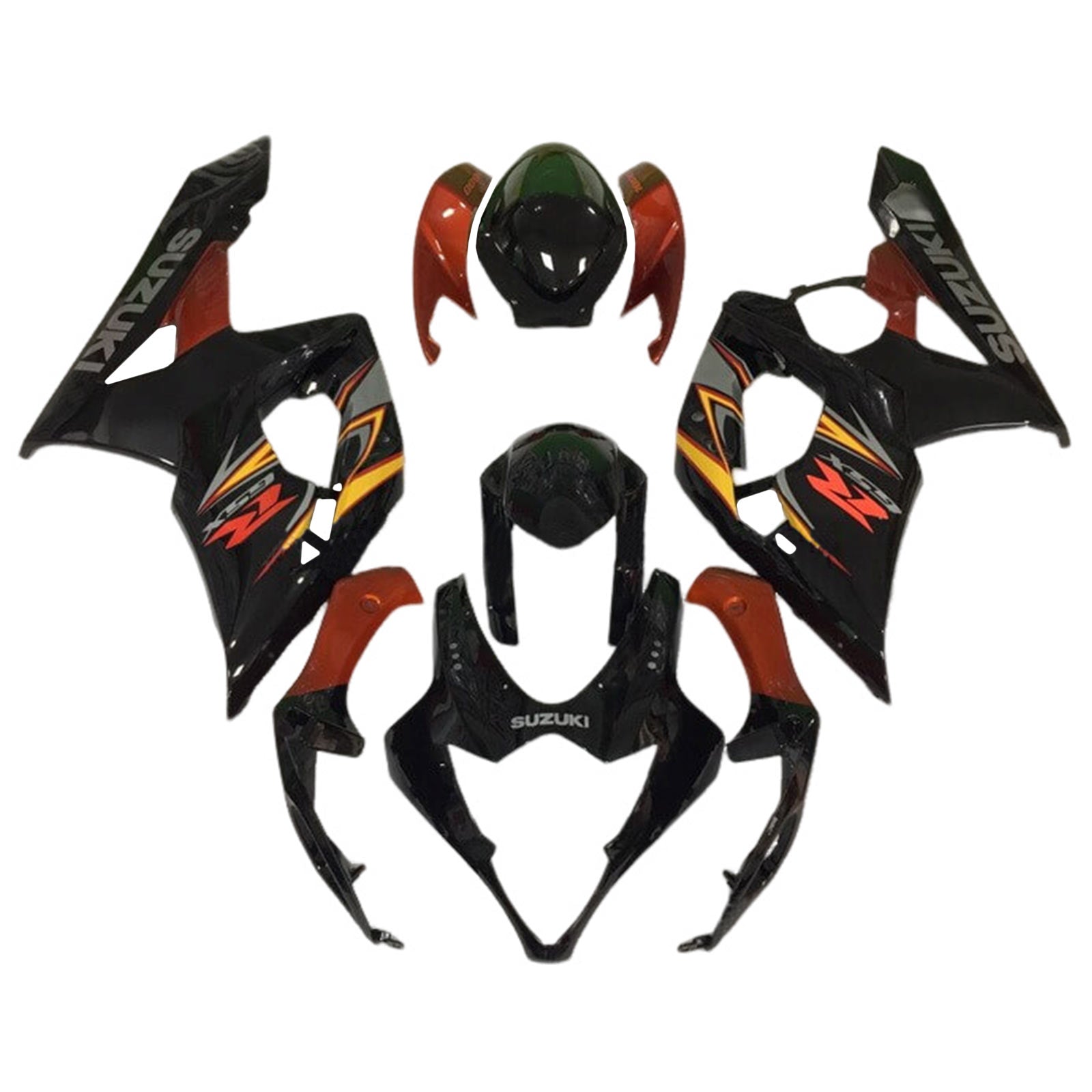 2005-2006 Suzuki gsxr1000 k5 kit de carénage kit de carrosserie en plastique
