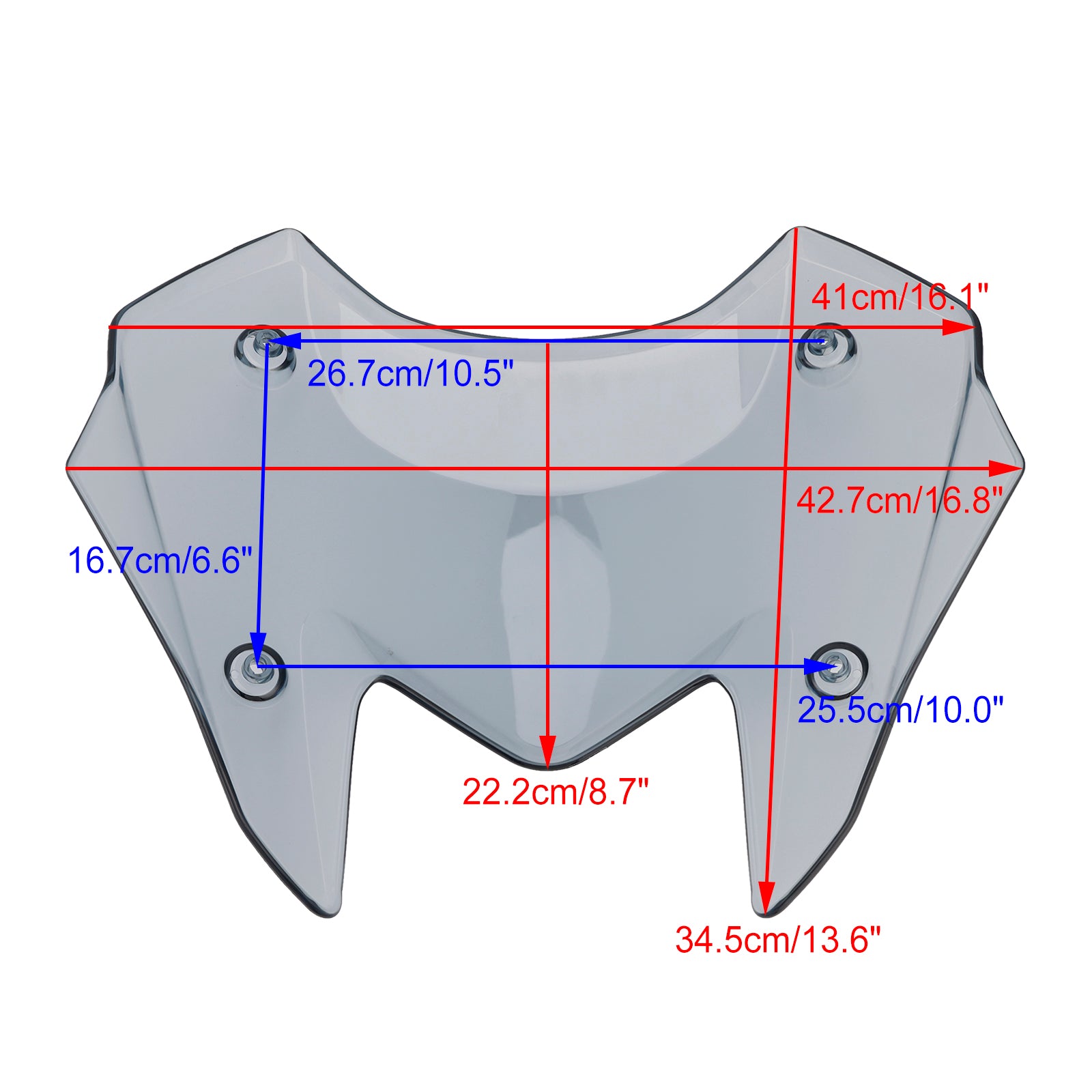 2022-2024 YAMAHA T-MAX 560 Windshield WindScreen + Bracket