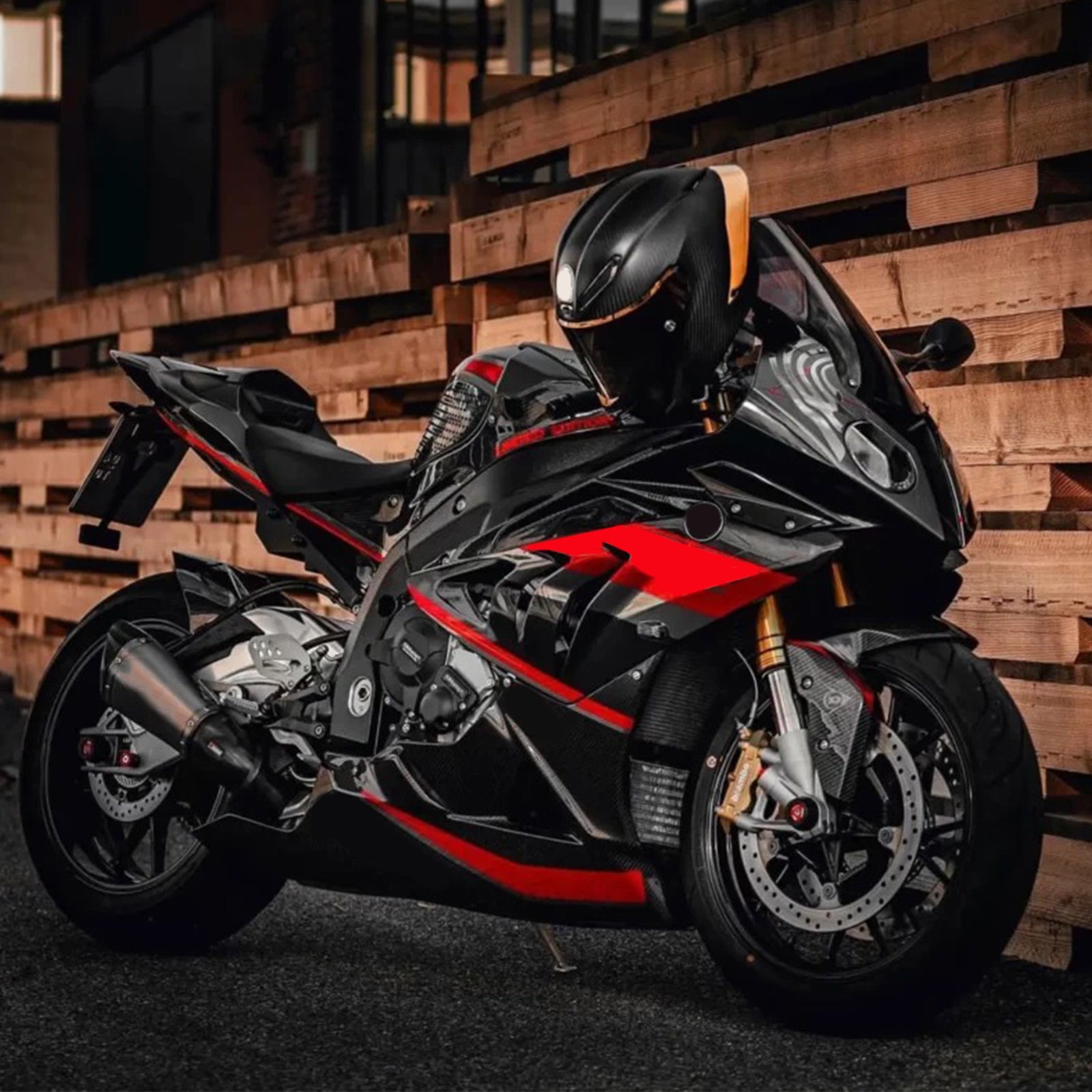 Injection Fairing Kit Bodywork Plastic ABS fit For BMW S1000RR 2009-2014