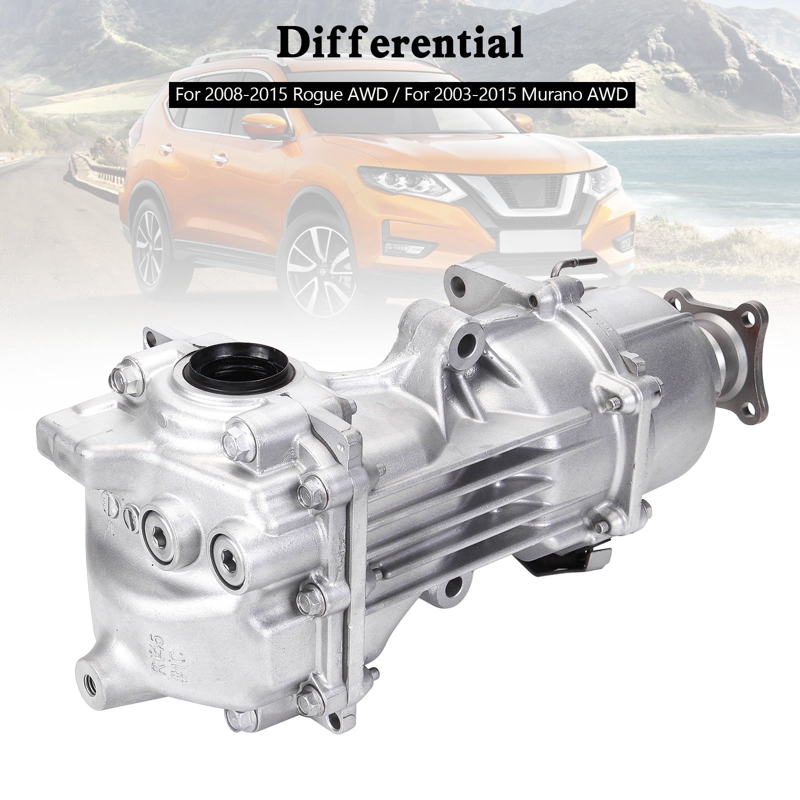 Differential Final Drive Rear 38310CA000 Fit For Nissan X-Trail AWD 4WD 2006-2015