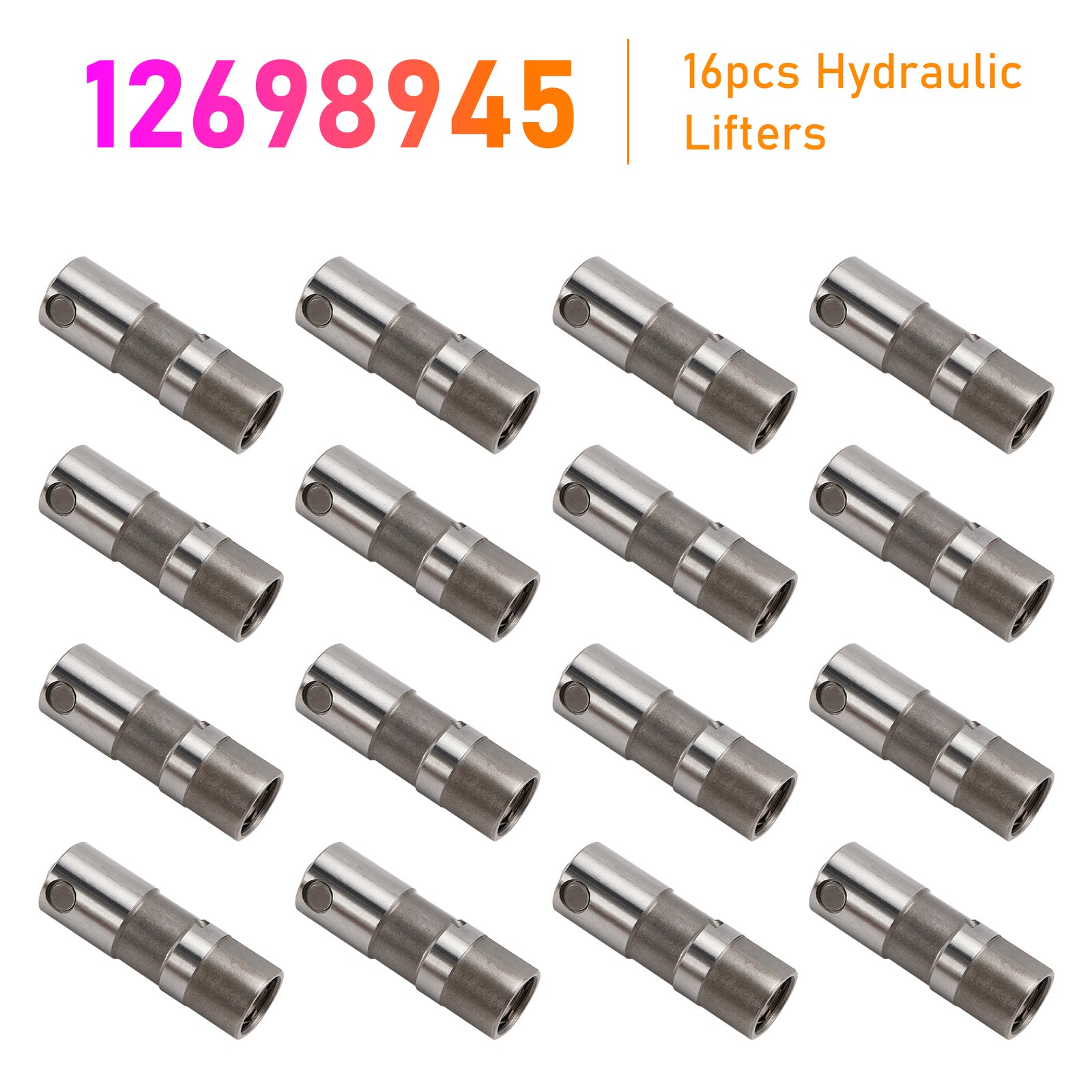 16pcs Hydraulic Lifters 12698945 for GM LS2 LS7 5.3L 6.0L 6.2L 2000-2024