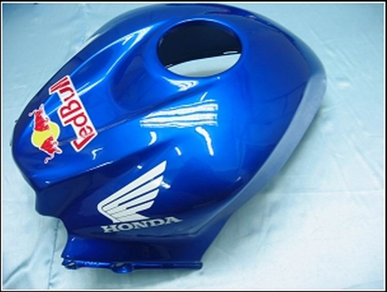 2007-2008 Honda CBR 600 RR Blue Red Bull Racing stroomlijnkappen algemeen