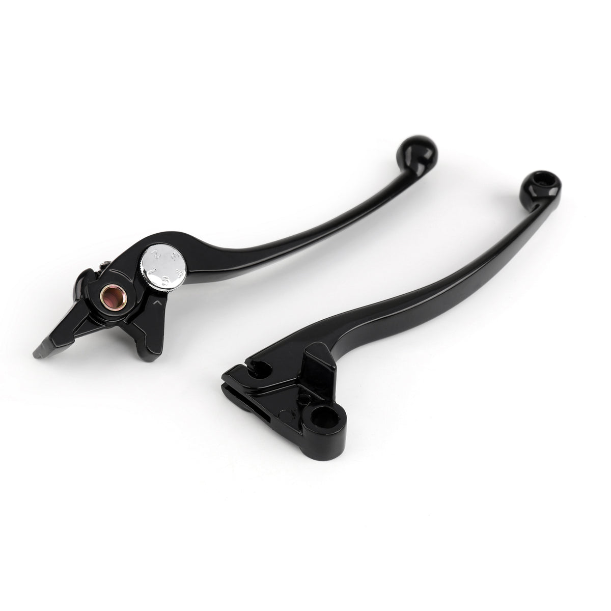 2003-2004 Kawasaki ZX6RR Brake Clutch Levers Black Generic