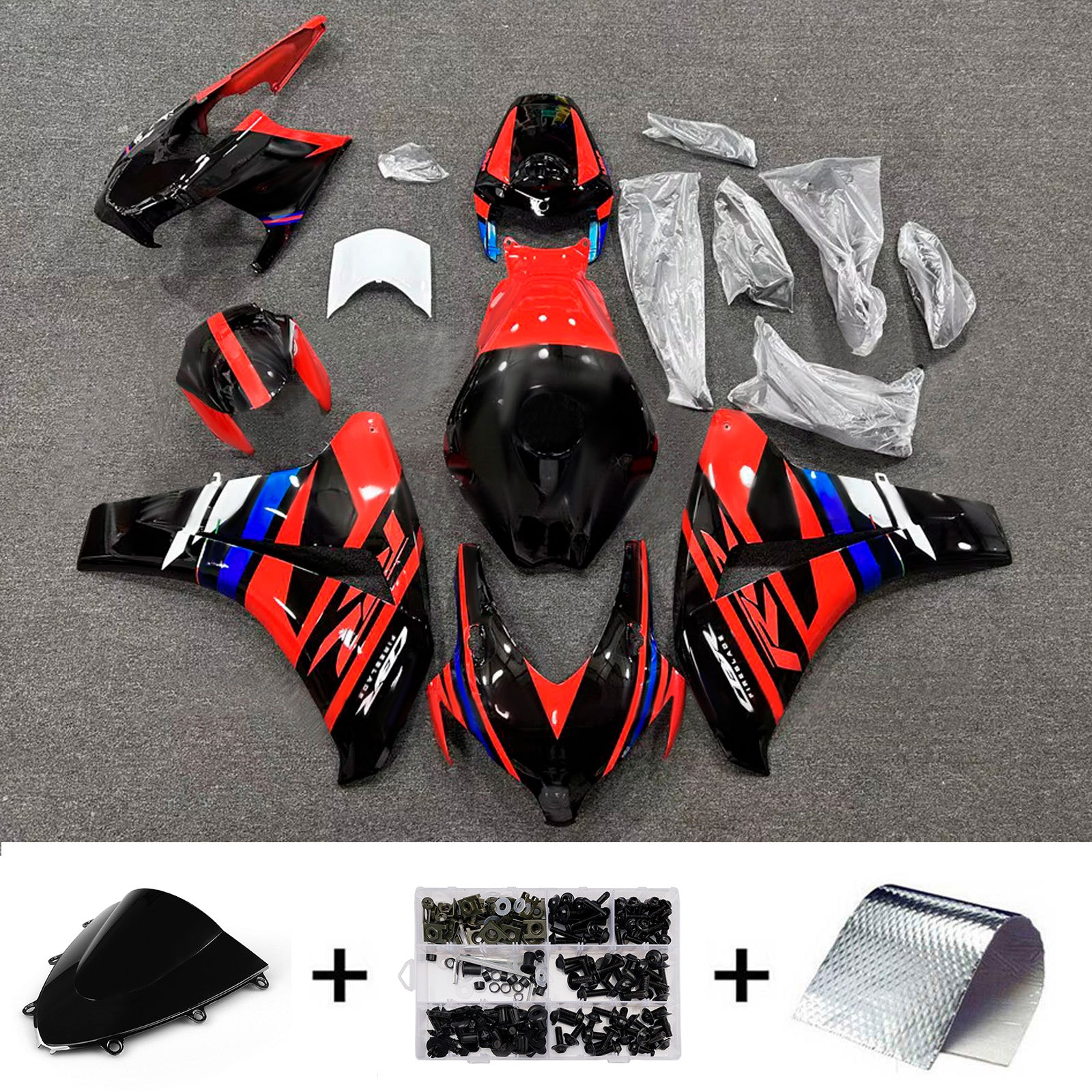 Injection Fairing Kit Bodywork Plastic ABS For Honda CBR1000RR 2008-2011