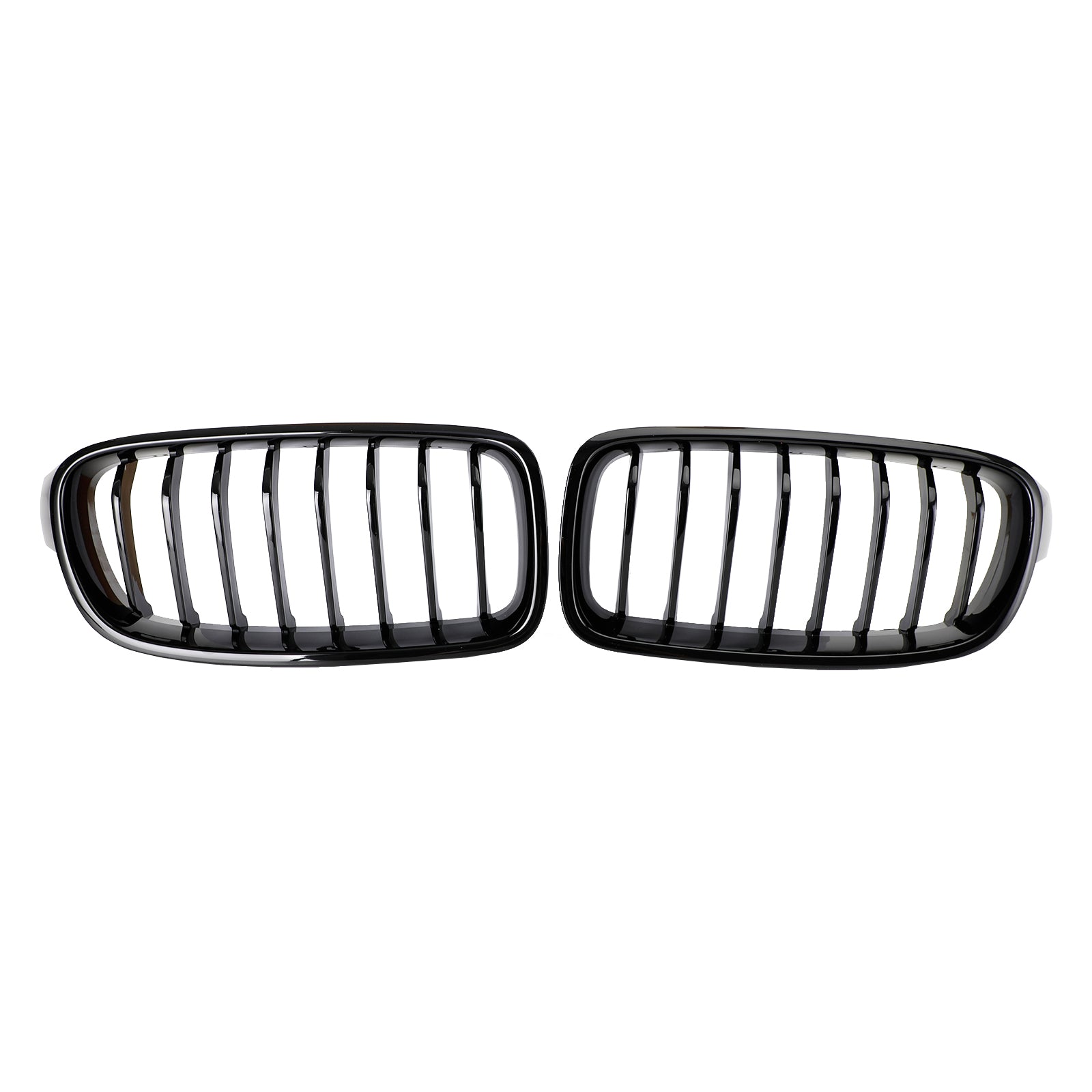 2012-2019 BMW 3-serie F30 F31 F35 Glanzend zwart niergrille vooraan