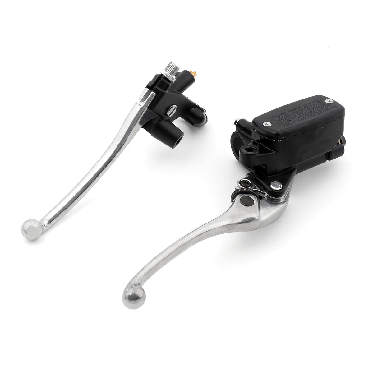 1991-2003 Honda CB750 NIGHTHAWK 750 7/8" Handlebar Chrome Hand Control Reservoir Brake Clutch Levers Motorcycle Bike Chrome Generic
