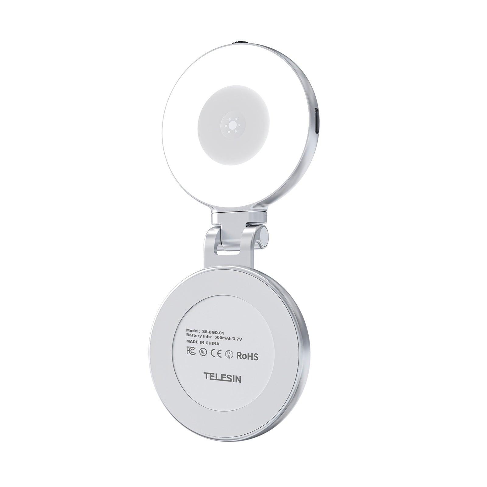 Mobiele telefoon Magnetisch schoonheidsinvullicht Draagbaar roterend stretchzaklicht