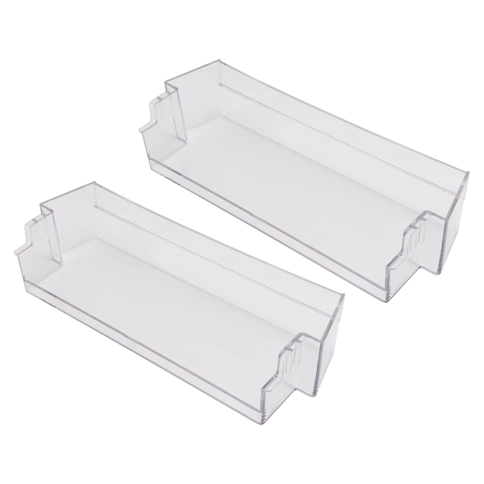 2PCS Fridge Shelf Grey Clear Middle Or Top Door Bin 306mm For Dometic Caravan