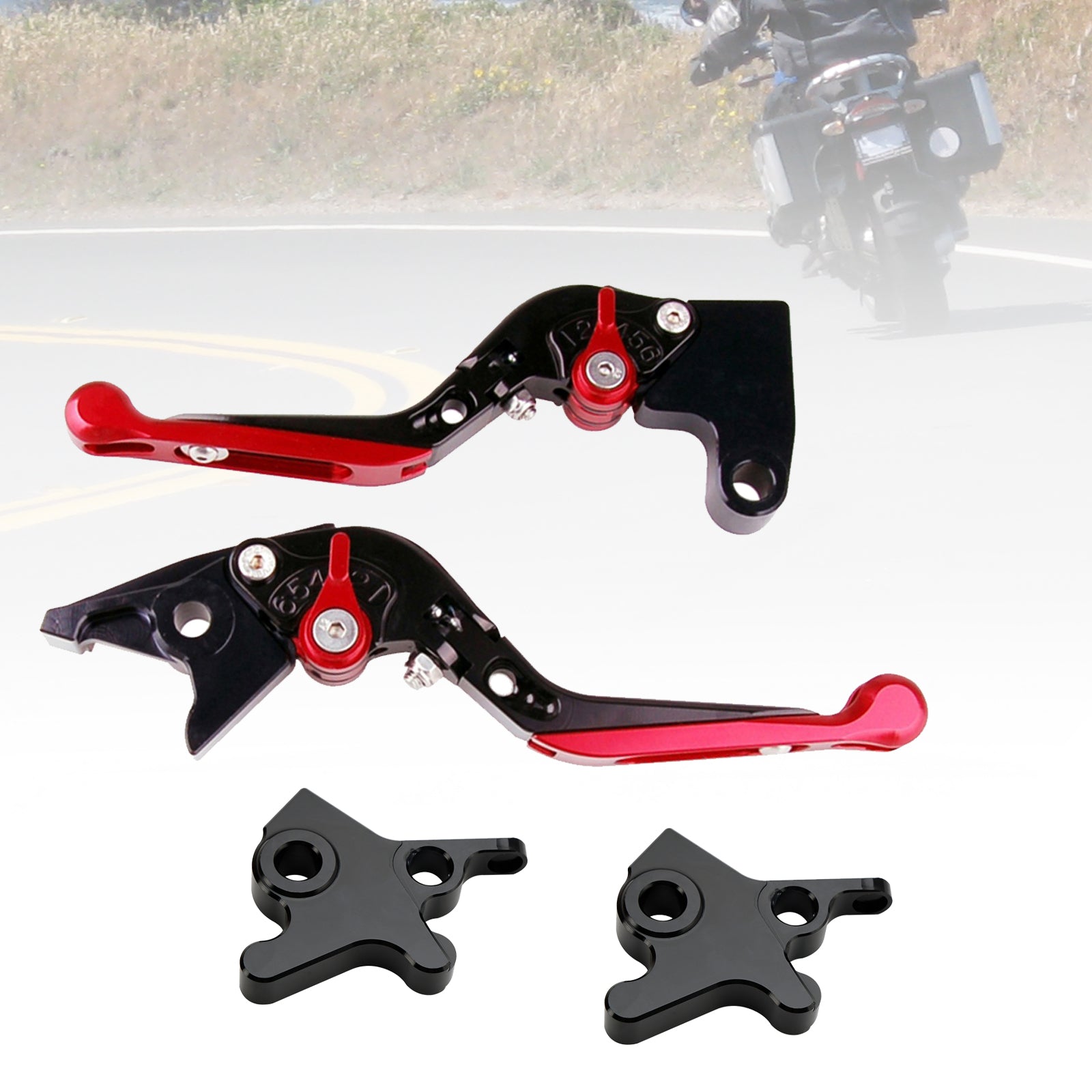 Palanca de freno de embrague ajustable para Piaggio MP3 300 16-18 MP3 350 18-19
