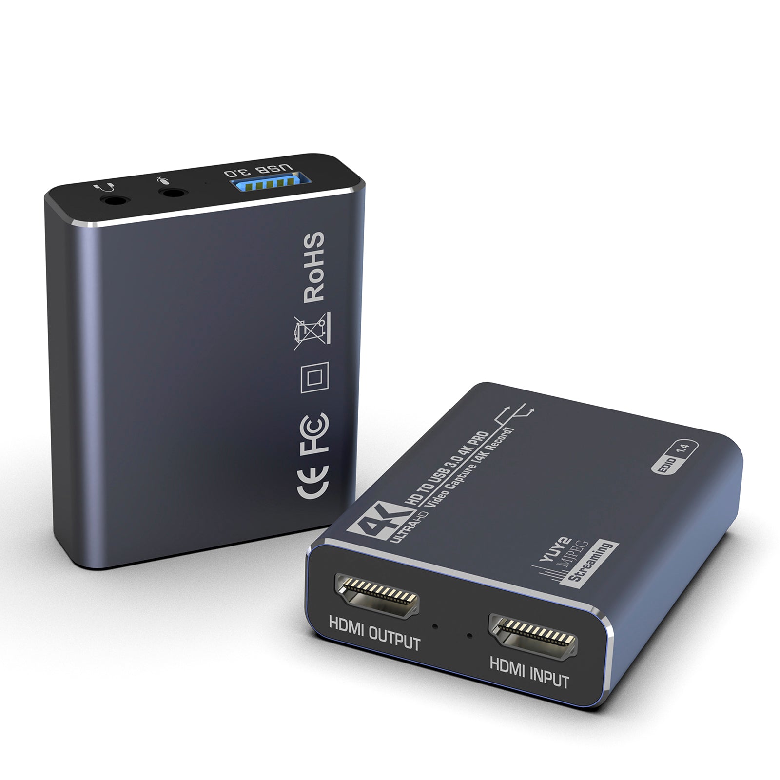 Tarjeta de adquisición HDMI Vídeo 4K Decodificador en vivo Grabación Adquisición de audio