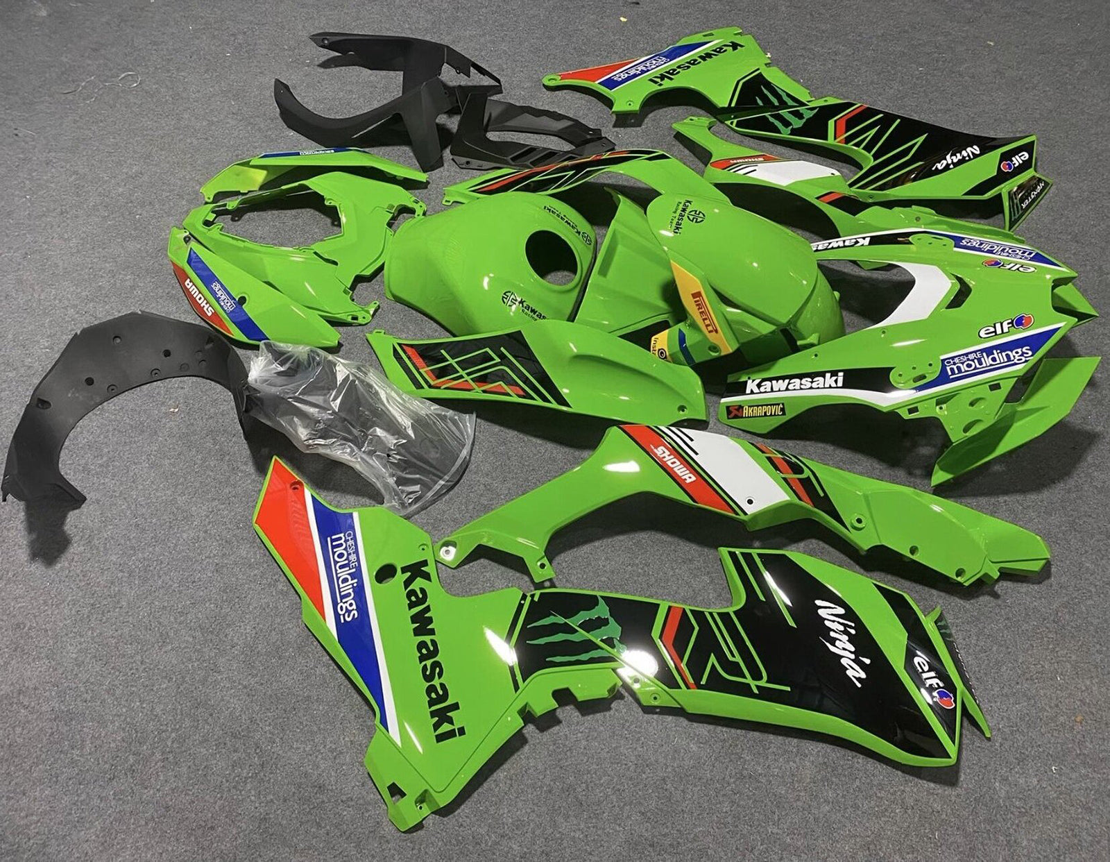 2021-2024 Kawasaki ZX-10R ZX-10RR Injection Fairing Kit Bodywork ABS