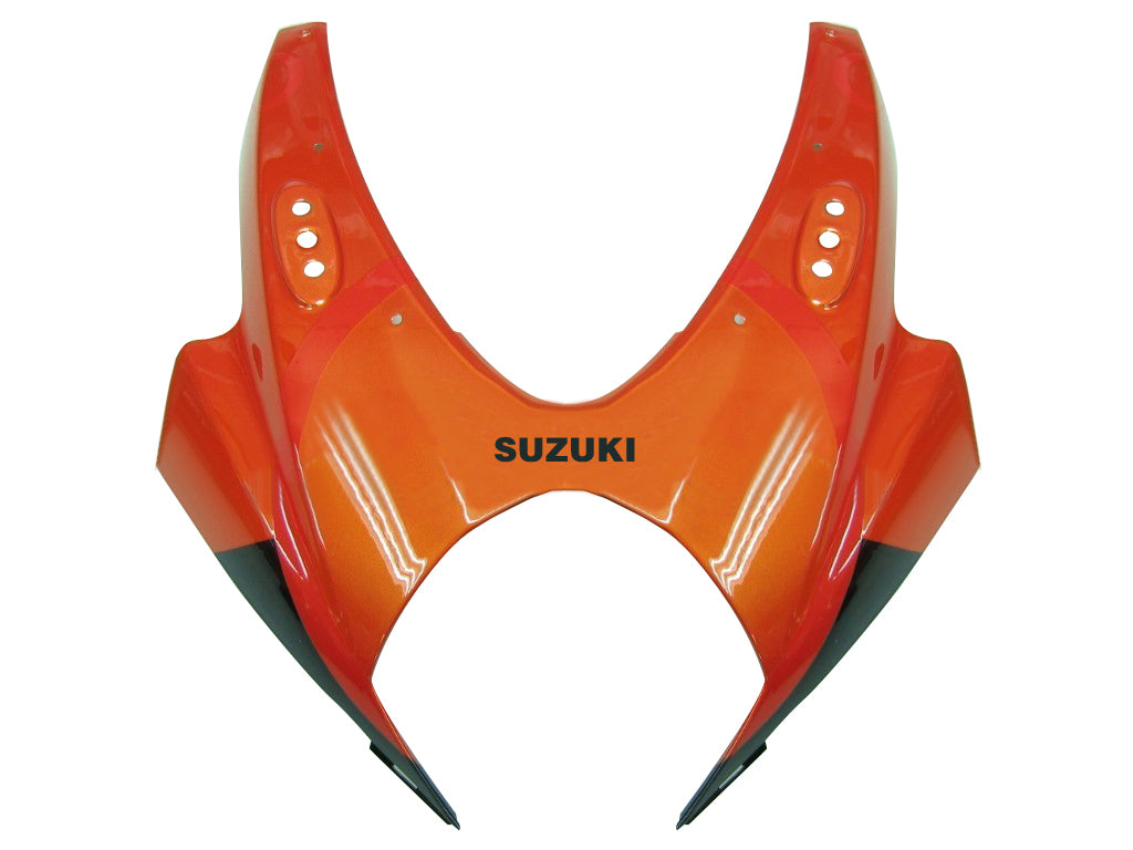 2007-2008 Suzuki GSXR 1000 Orange métallisé et noir Jordan Racing Carénages Générique