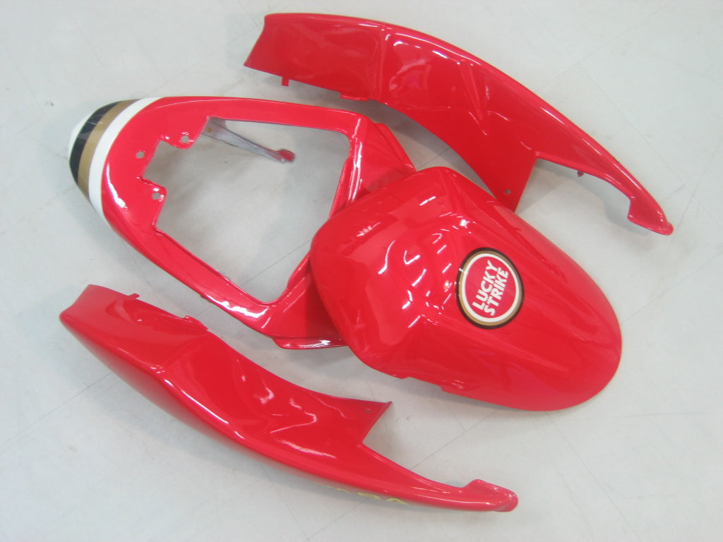 2005-2006 Suzuki GSXR 1000 White & Red Lucky Strike Racing Fairings Generic