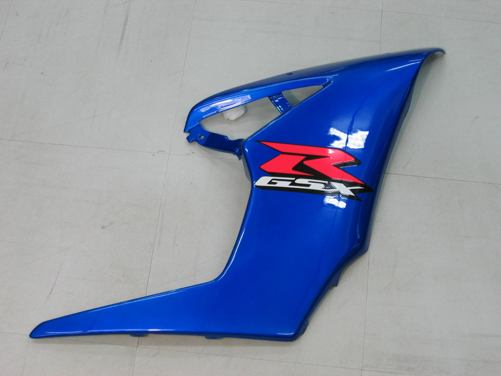 2005-2006 GSXR1000 Carénage de carrosserie bleu ABS Ensemble de plastiques moulés par injection générique