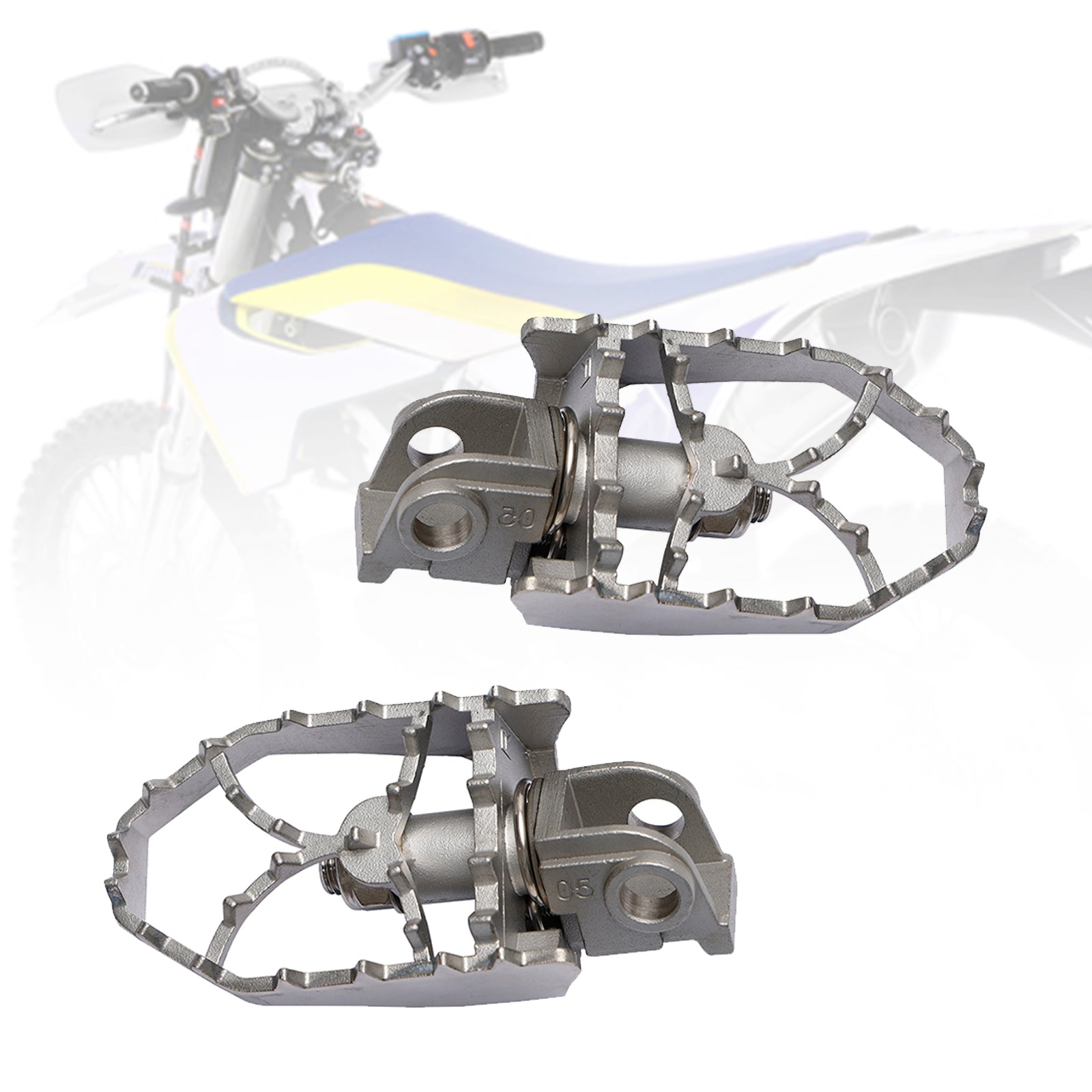 Voorste voetsteunen voetsteun geschikt voor Husqvarna 701 Enduro 16-23 norden 901 22-23