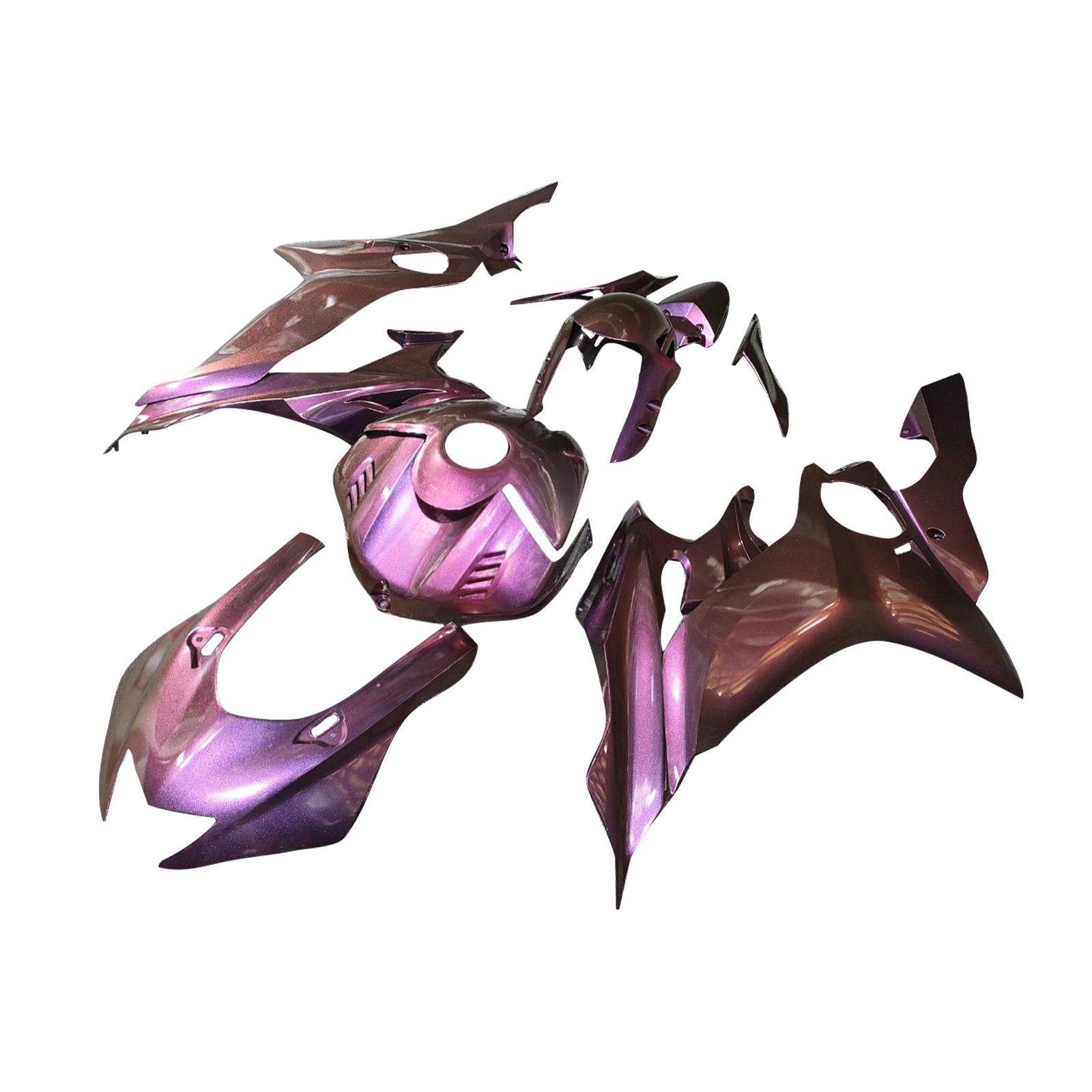 Injectiekuipkit Carrosserie Kunststof ABS geschikt voor Yamaha YZF-R6 2017-2023