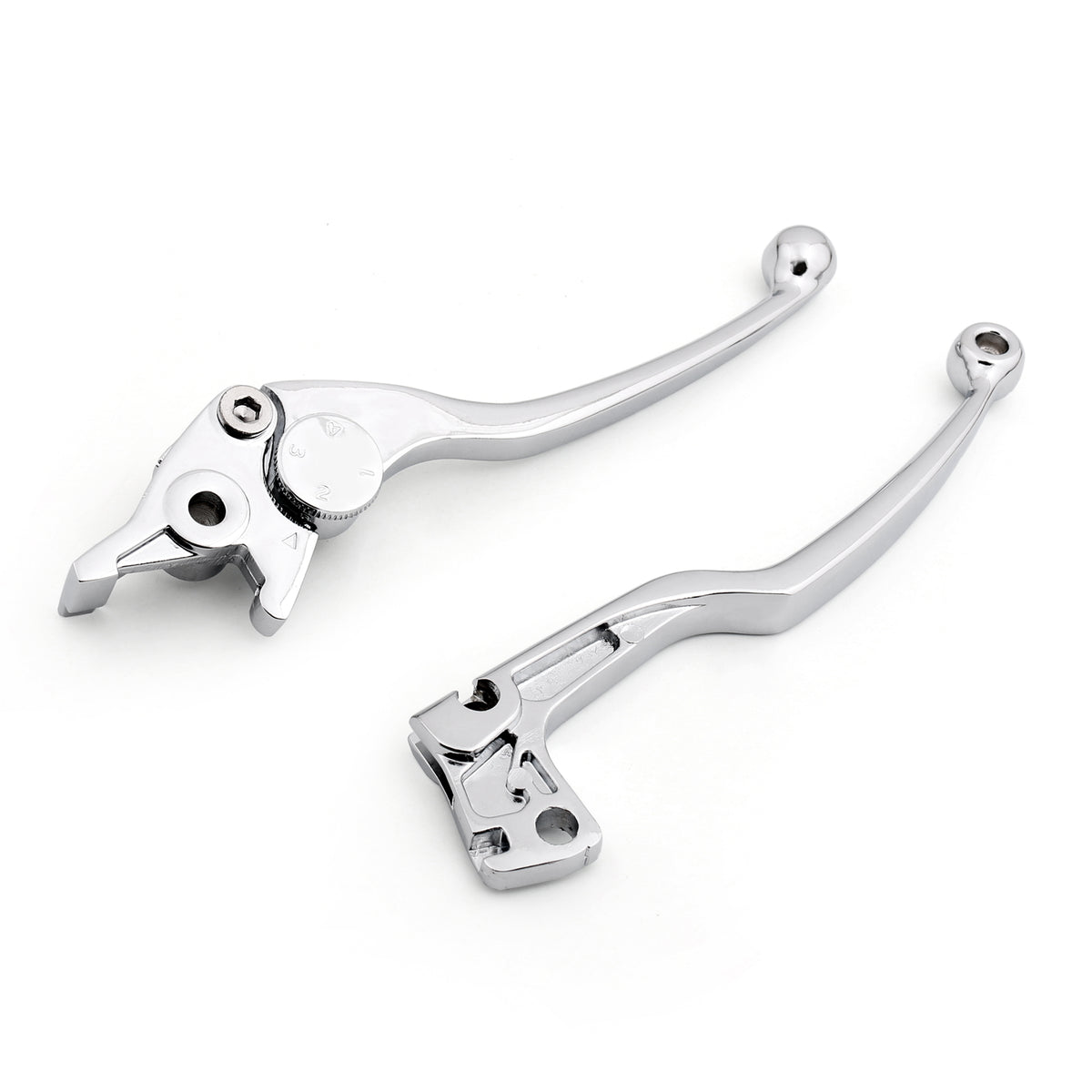 1992-2006 Suzuki Katana 600F Brake Clutch Levers Chrome Generic