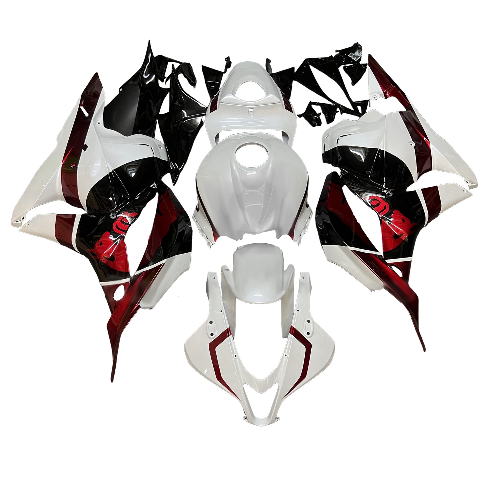 Injektionsmässa Kit Bodywork Plastic ABS för Honda CBR600RR 2009-2012 F5