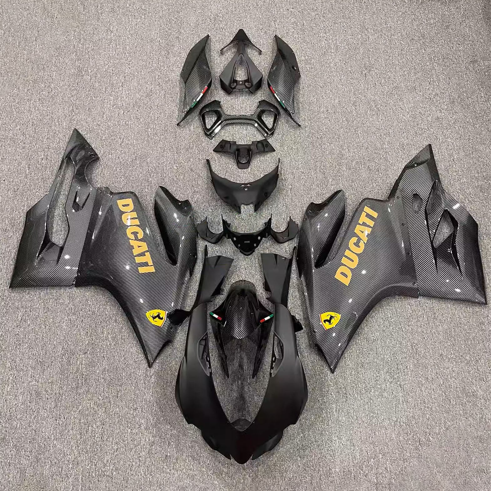 2012-2015 Ducati 1199 Injection Fairing Kit Bodywork Plastic ABS