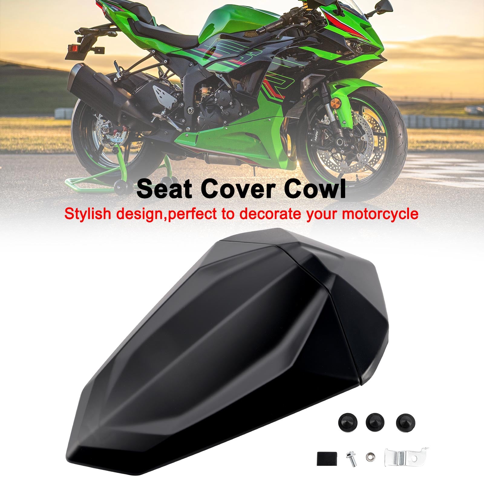 2024-2025 Kawasaki Ninja 500 EX500R Z500 Tail Rear Seat Fairing Cowl