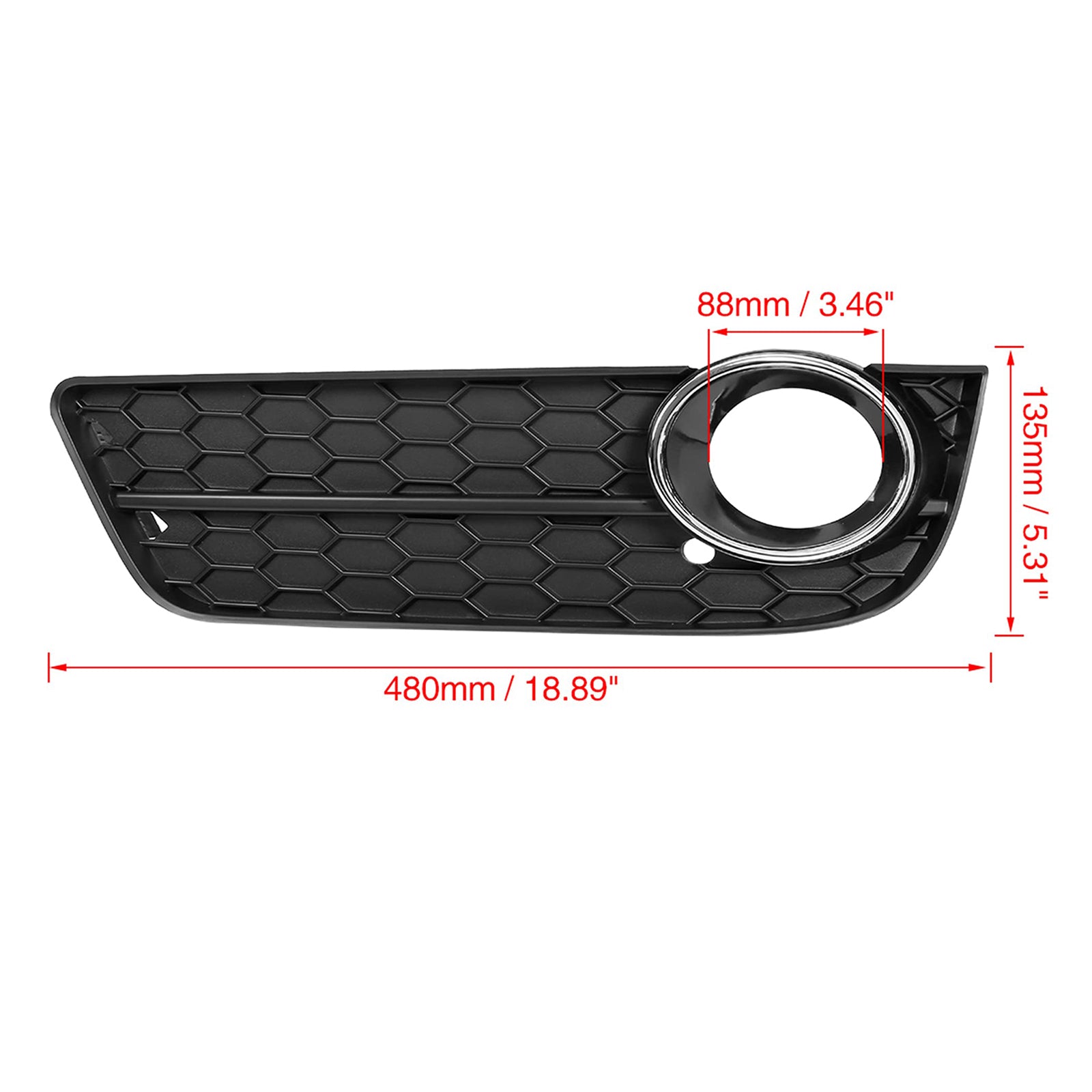 2008-2011 Audi A5 Een paar automistlamproosters 8T0 807 682 8T0 807 681