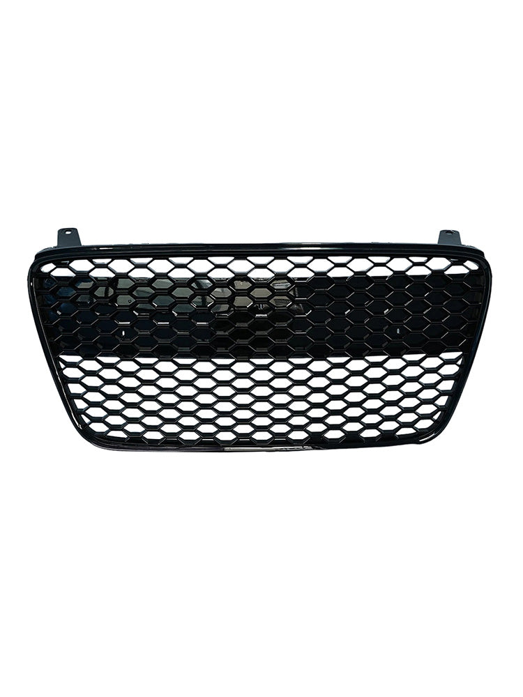 2012 For Audi R8 Front Henycomb Bumper Grille Grill Gloss Black
