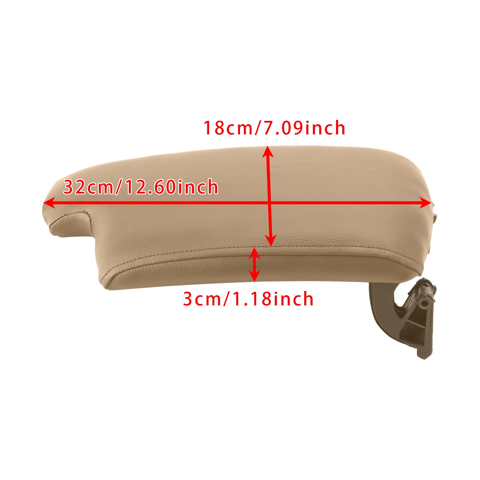 Beige Leather Armrest Centre Console Lid For BMW E90 E91 E92 E93 51169134486