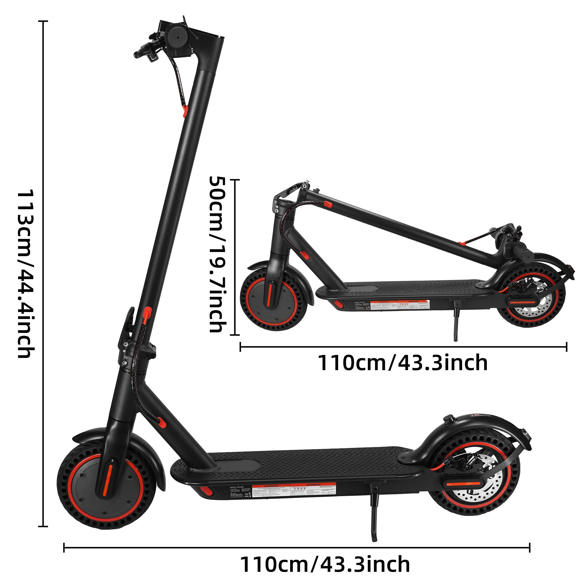 8,5" vespa eléctrica plegable con viaje de la ciudad de la gama 25km/h del app 350W los 35KM