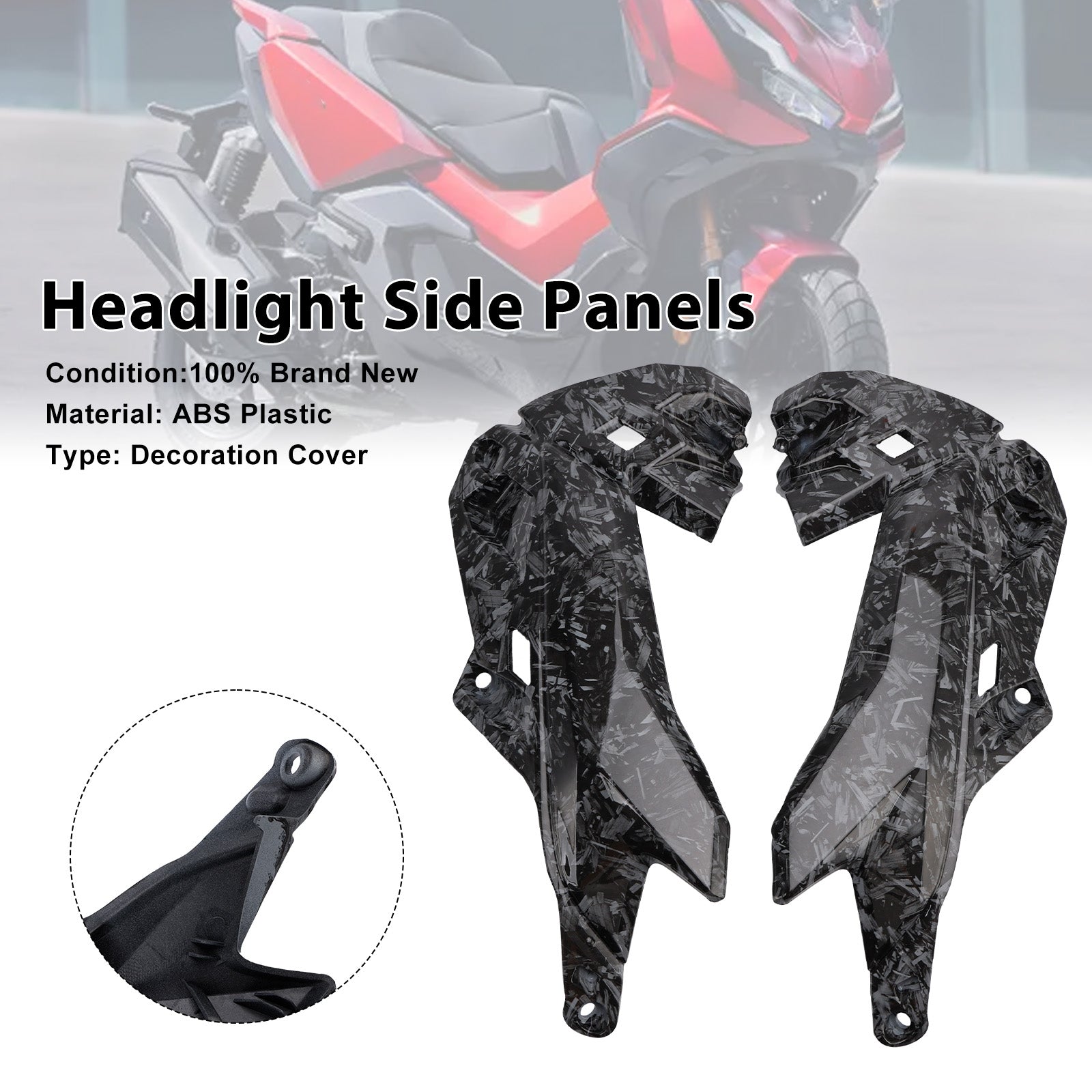 2022-2025 Honda ADV 350 Headlight Side Panels Fairing