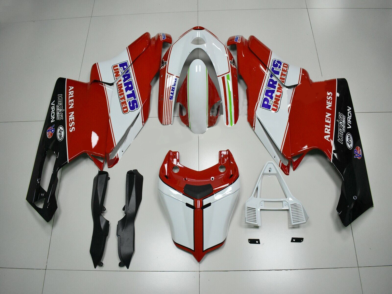 2005-2006 Ducati 999 749 Kit Carénage Carrosserie ABS Générique