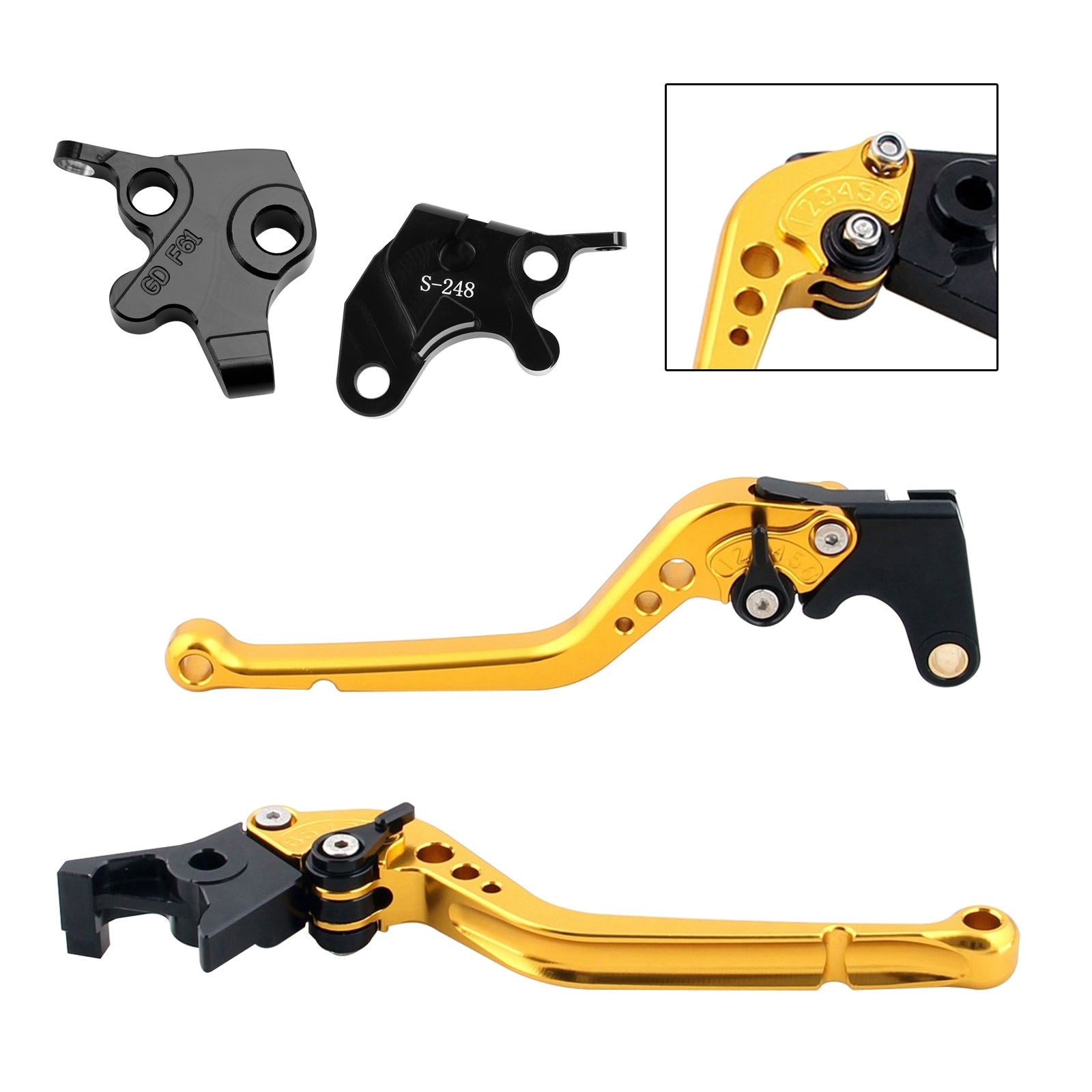 2008-2011 Yamaha YZF R125 Dlhá spojka brzda páka