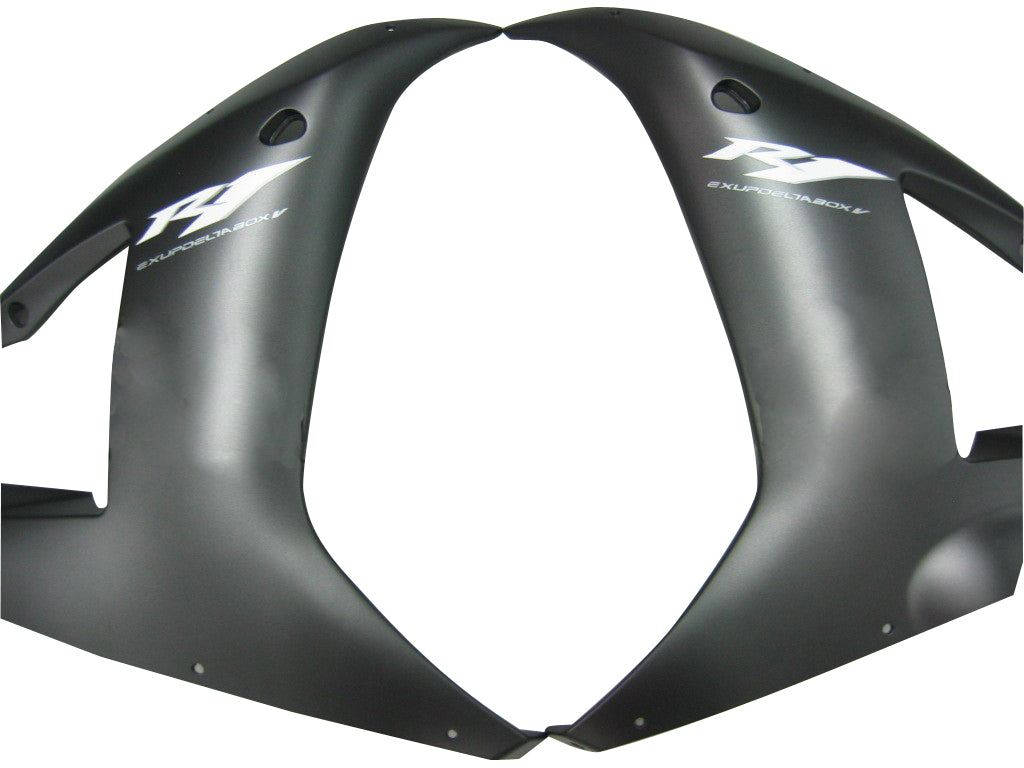 2002-2003 Yamaha YZF-R1 Contrast Black Racing Fairings Generic