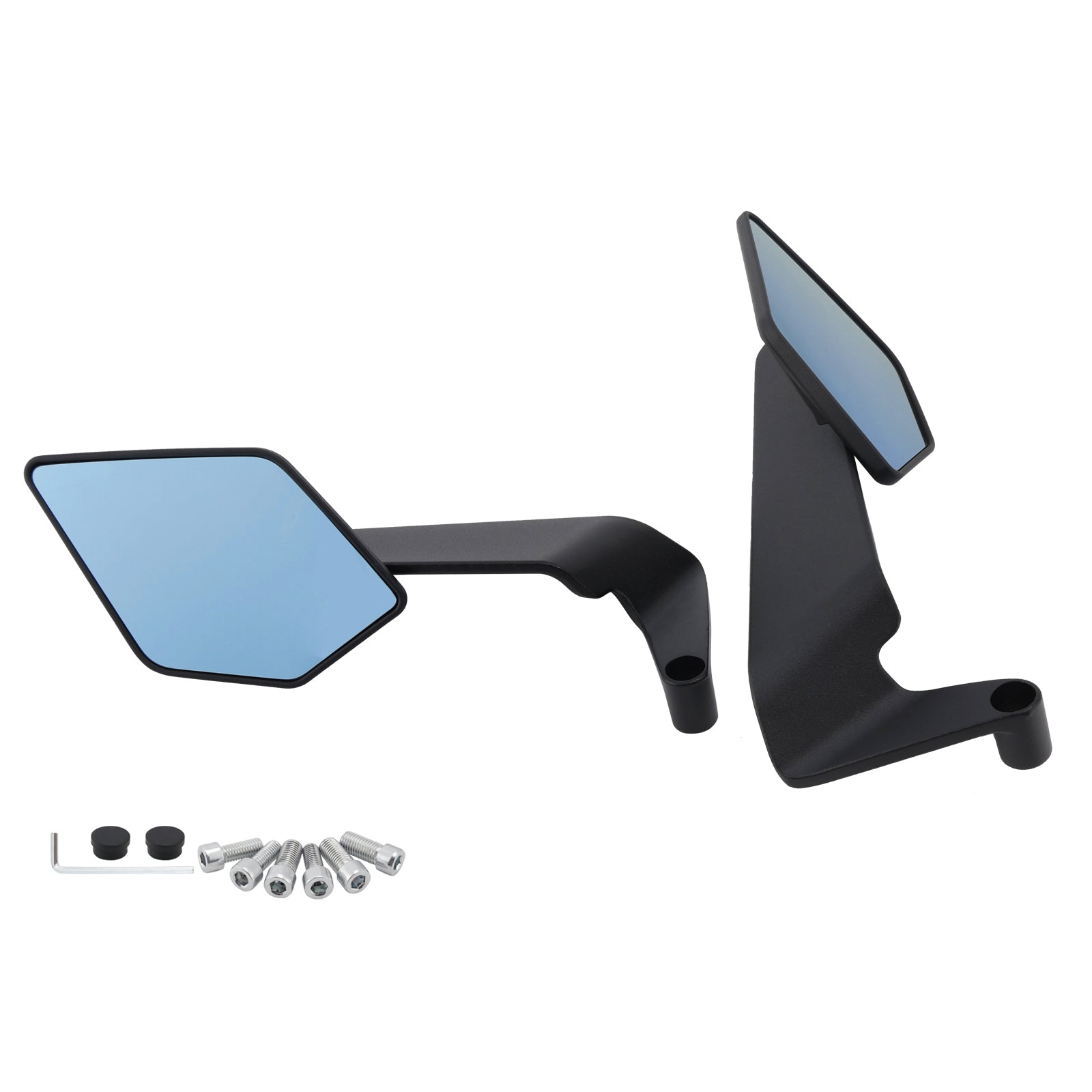 Krídlové zrkadlo sada modré sklo pre Trident 660 Street Triple R RS 765 2022-2024